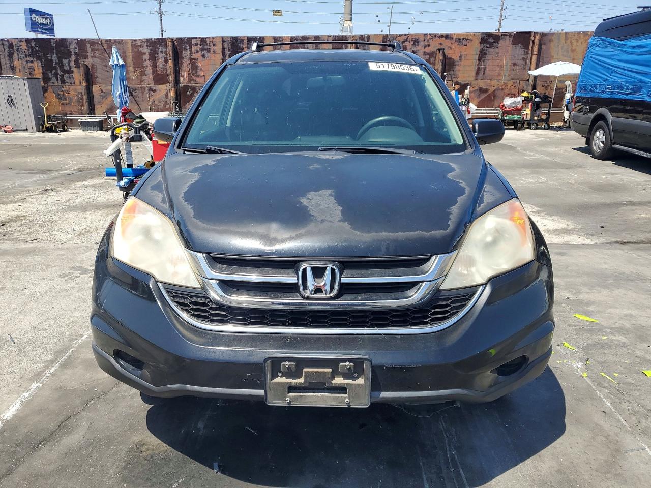 2011 Honda Cr-v Ex Black vin: JHLRE3H55BC008996