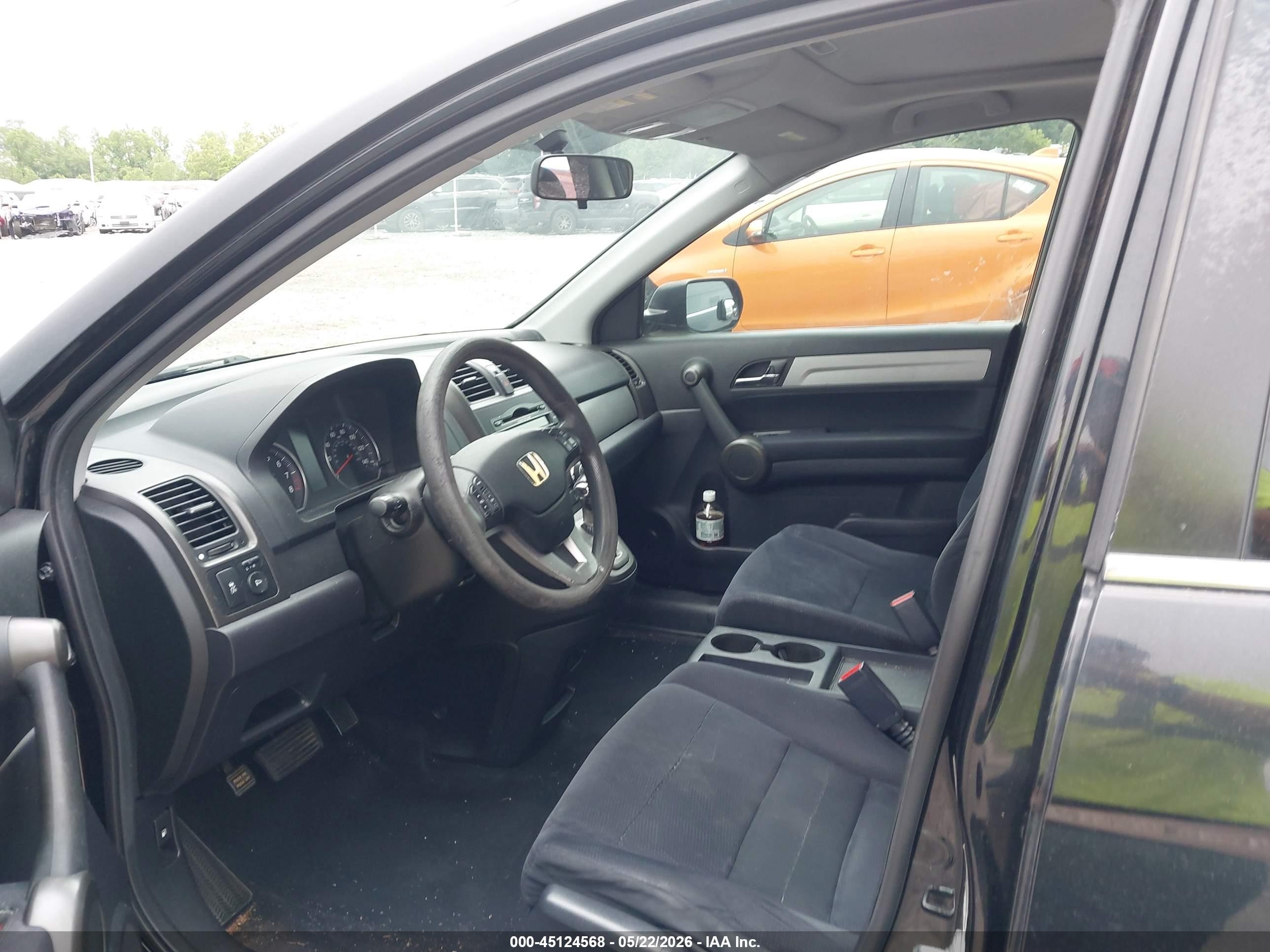 2010 Honda Cr-v Ex Black vin: JHLRE3H56AC010240