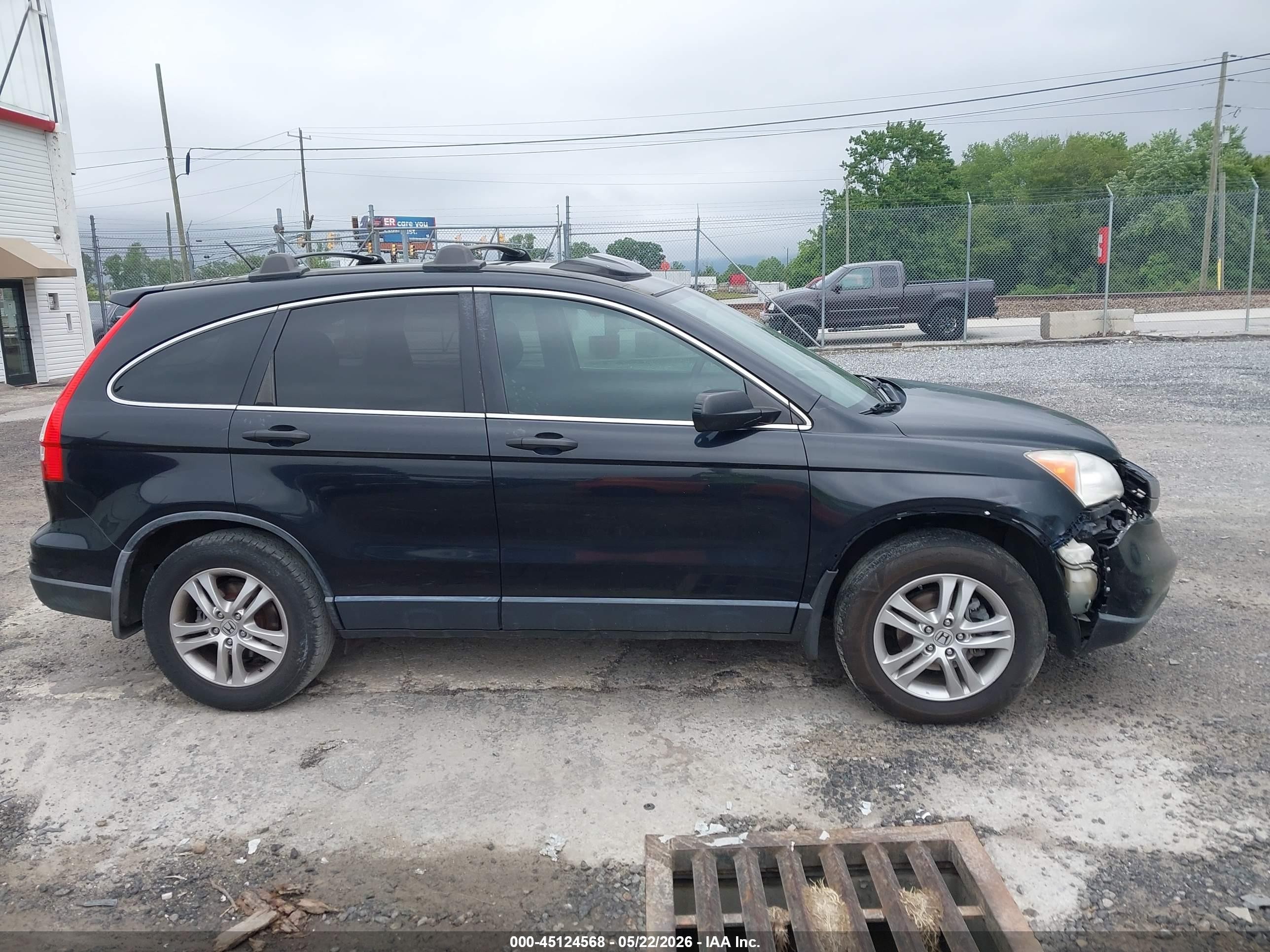 2010 Honda Cr-v Ex Black vin: JHLRE3H56AC010240