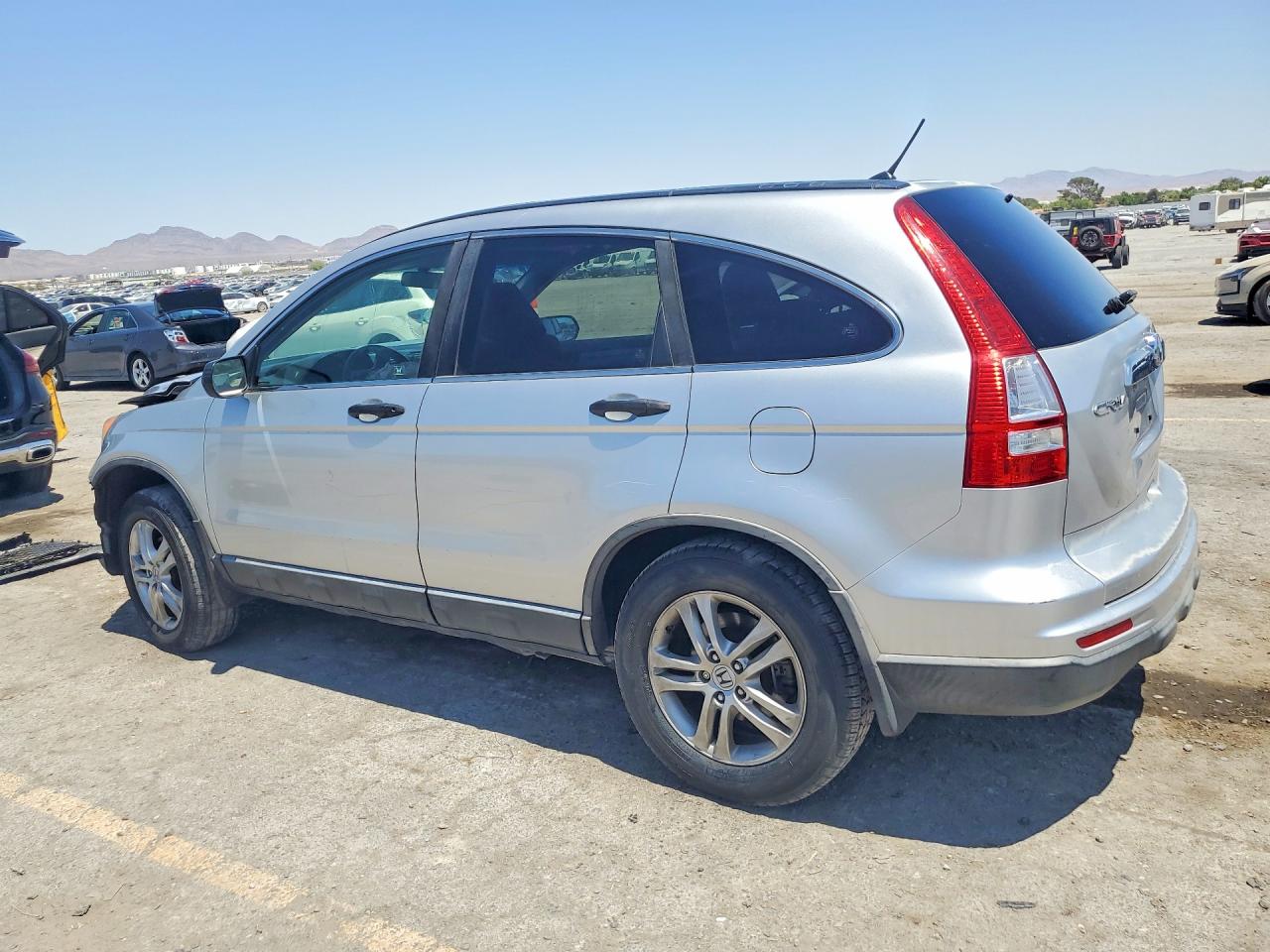 2011 Honda Cr-v Ex Silver vin: JHLRE3H57BC011804