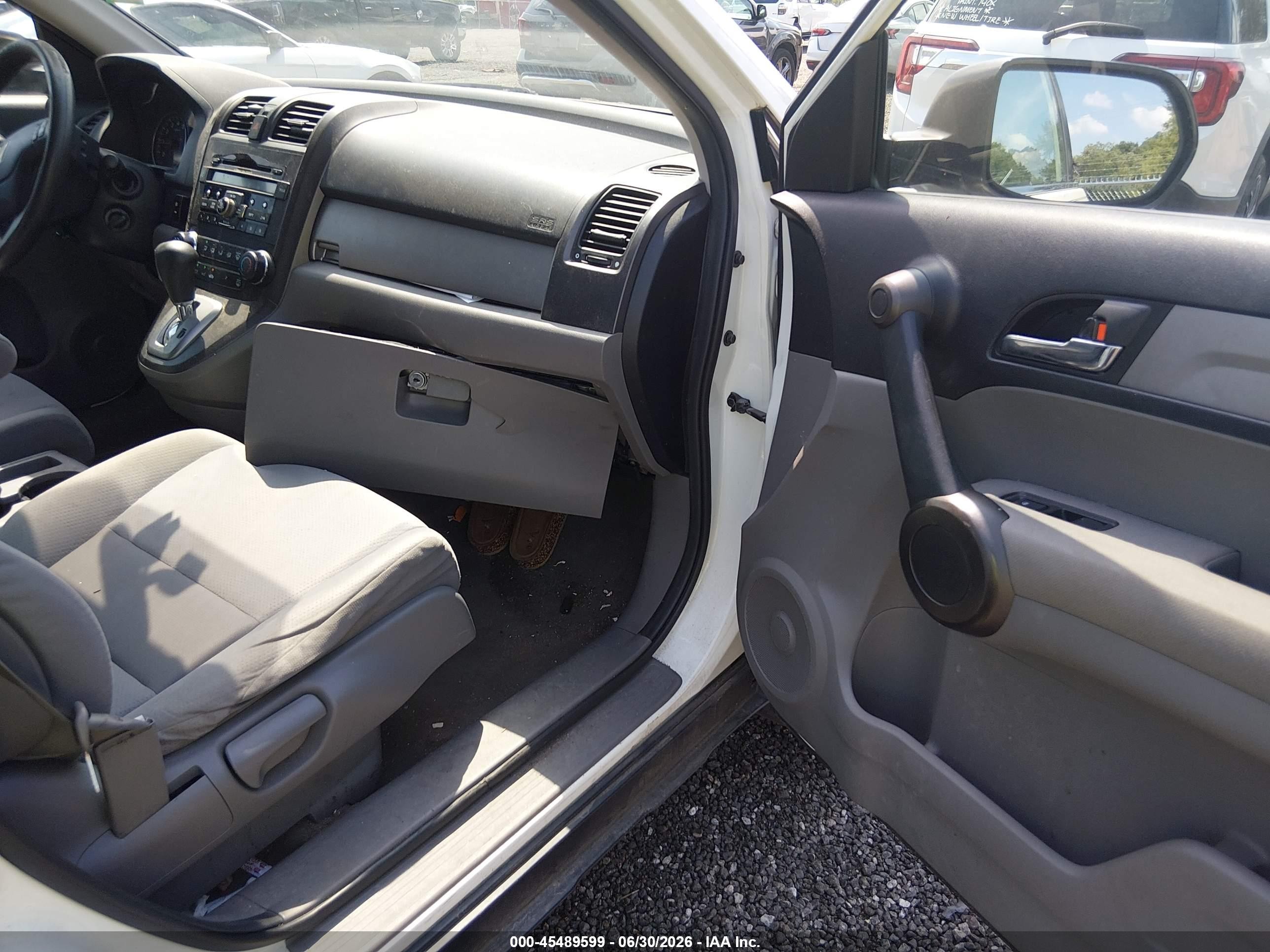 2011 Honda Cr-v Ex White vin: JHLRE3H58BC006918