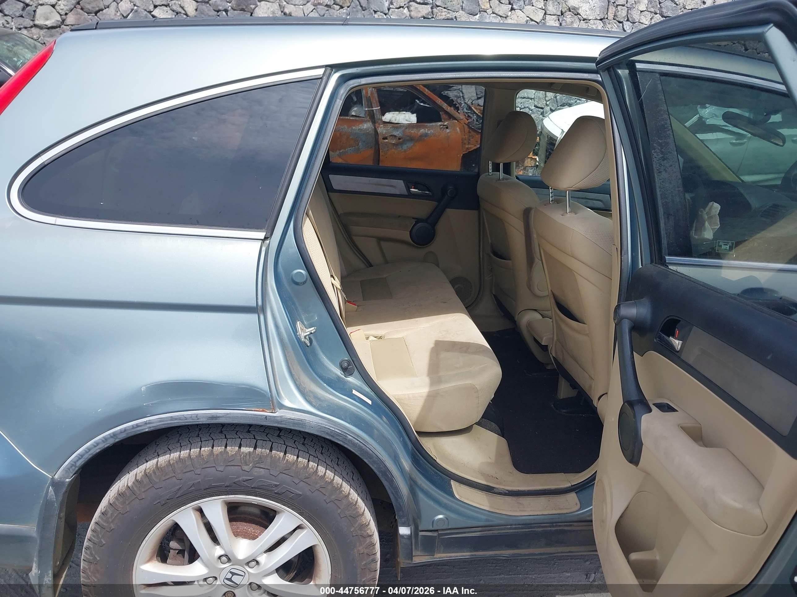 2011 Honda Cr-v Ex Green vin: JHLRE3H59BC001419