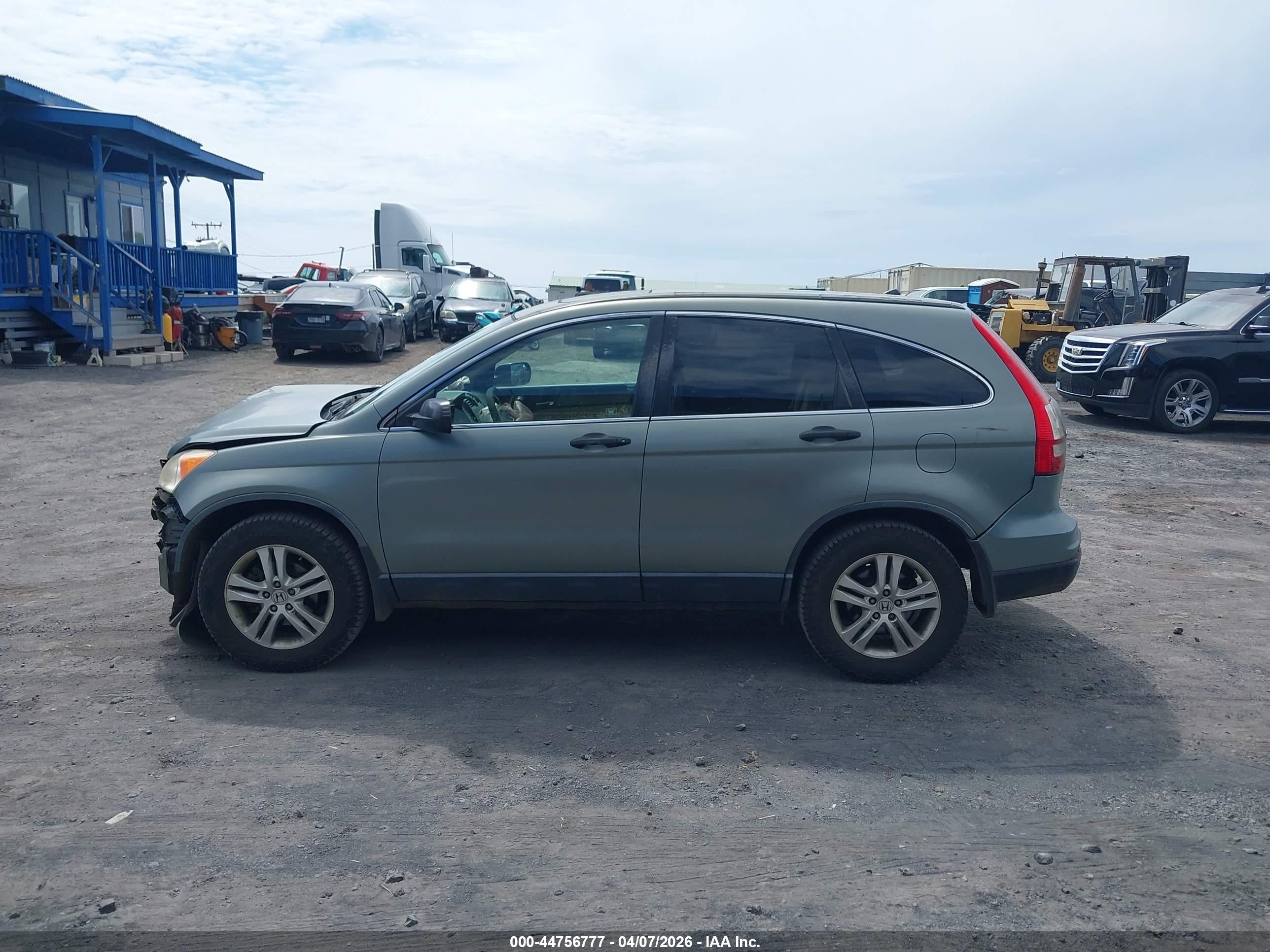 2011 Honda Cr-v Ex Green vin: JHLRE3H59BC001419