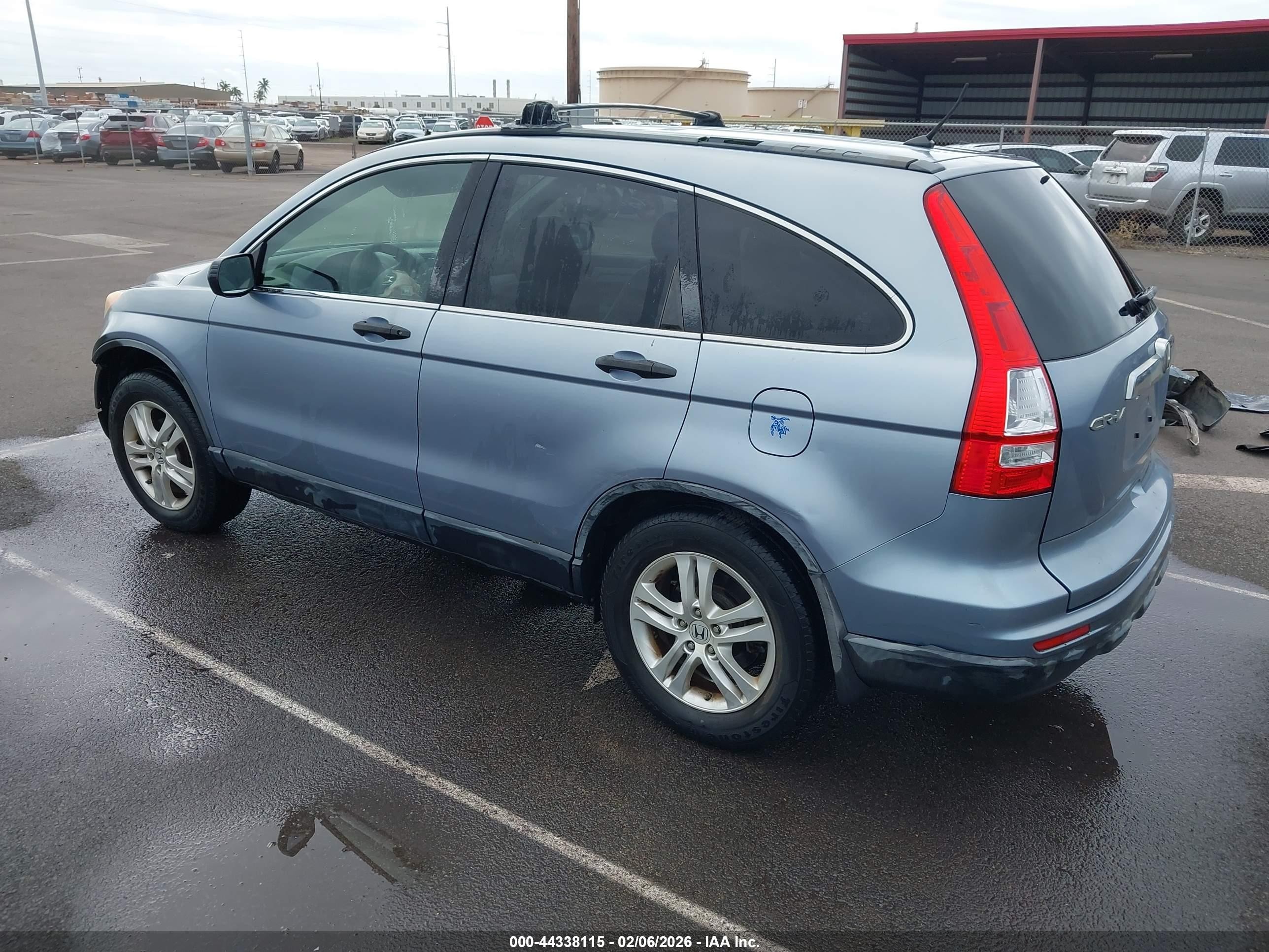 2011 Honda Cr-v Ex Синий vin: JHLRE3H59BC008208