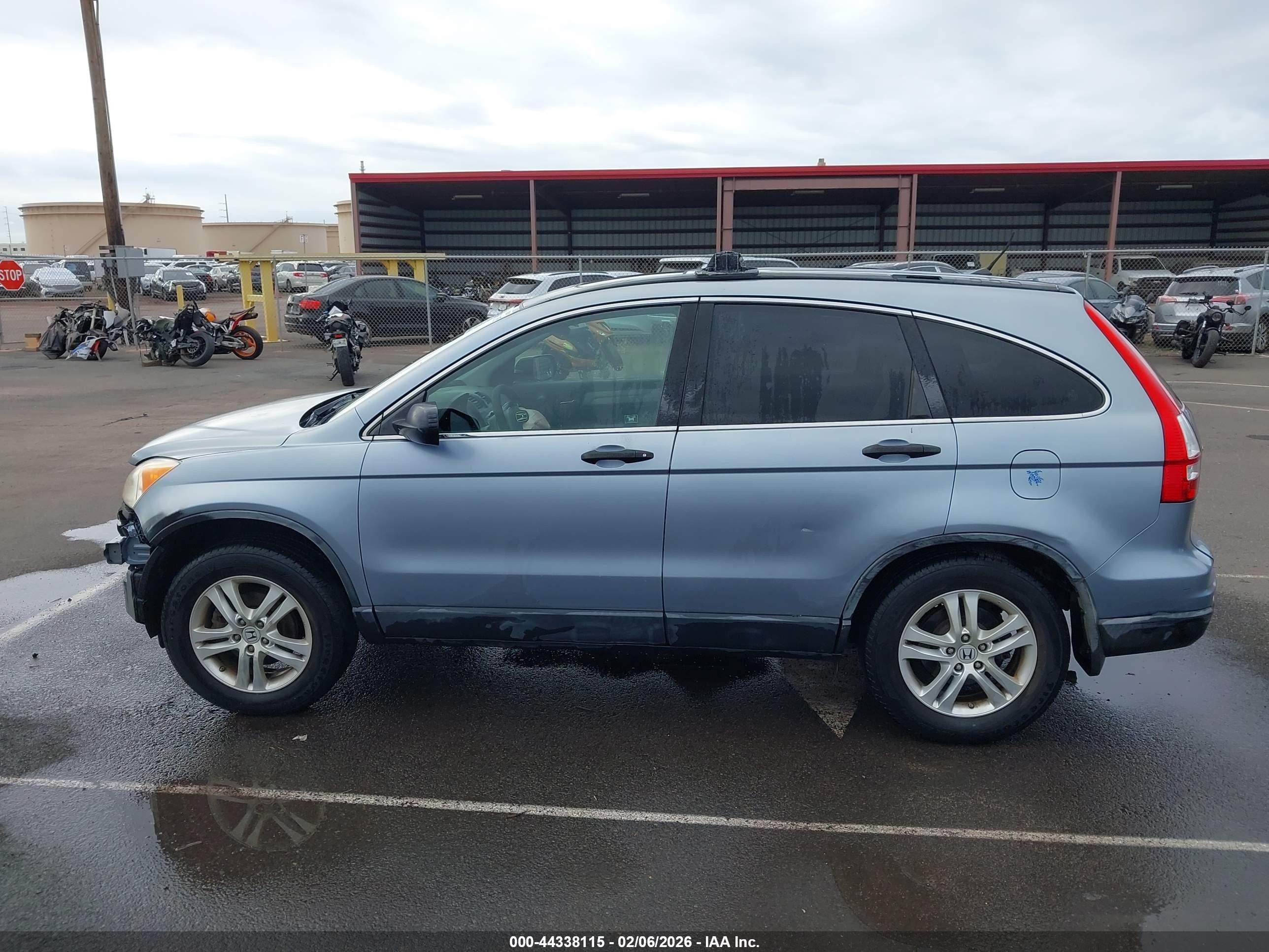 2011 Honda Cr-v Ex Синий vin: JHLRE3H59BC008208