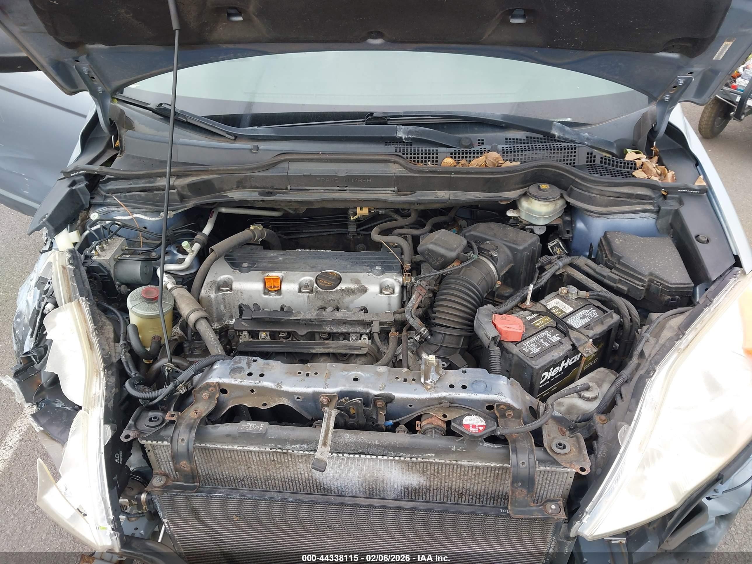 2011 Honda Cr-v Ex Синий vin: JHLRE3H59BC008208