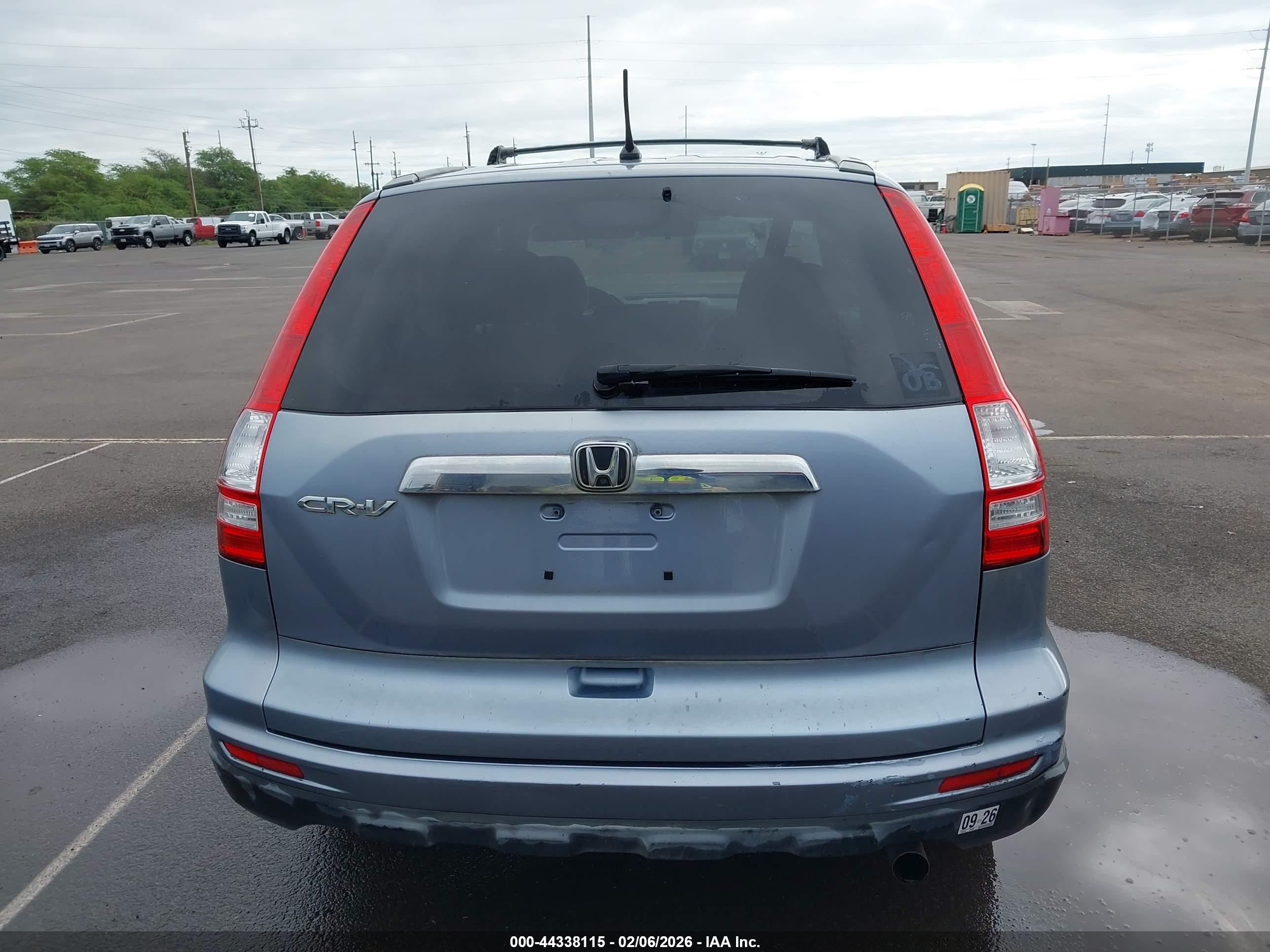 2011 Honda Cr-v Ex Синий vin: JHLRE3H59BC008208