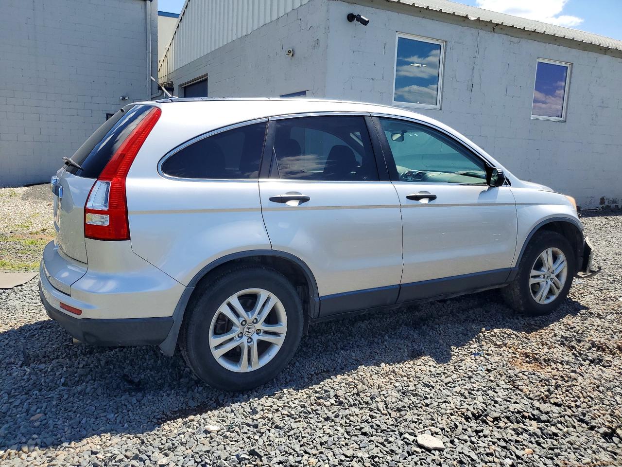 2010 Honda Cr-v Ex Silver vin: JHLRE3H5XAC009057