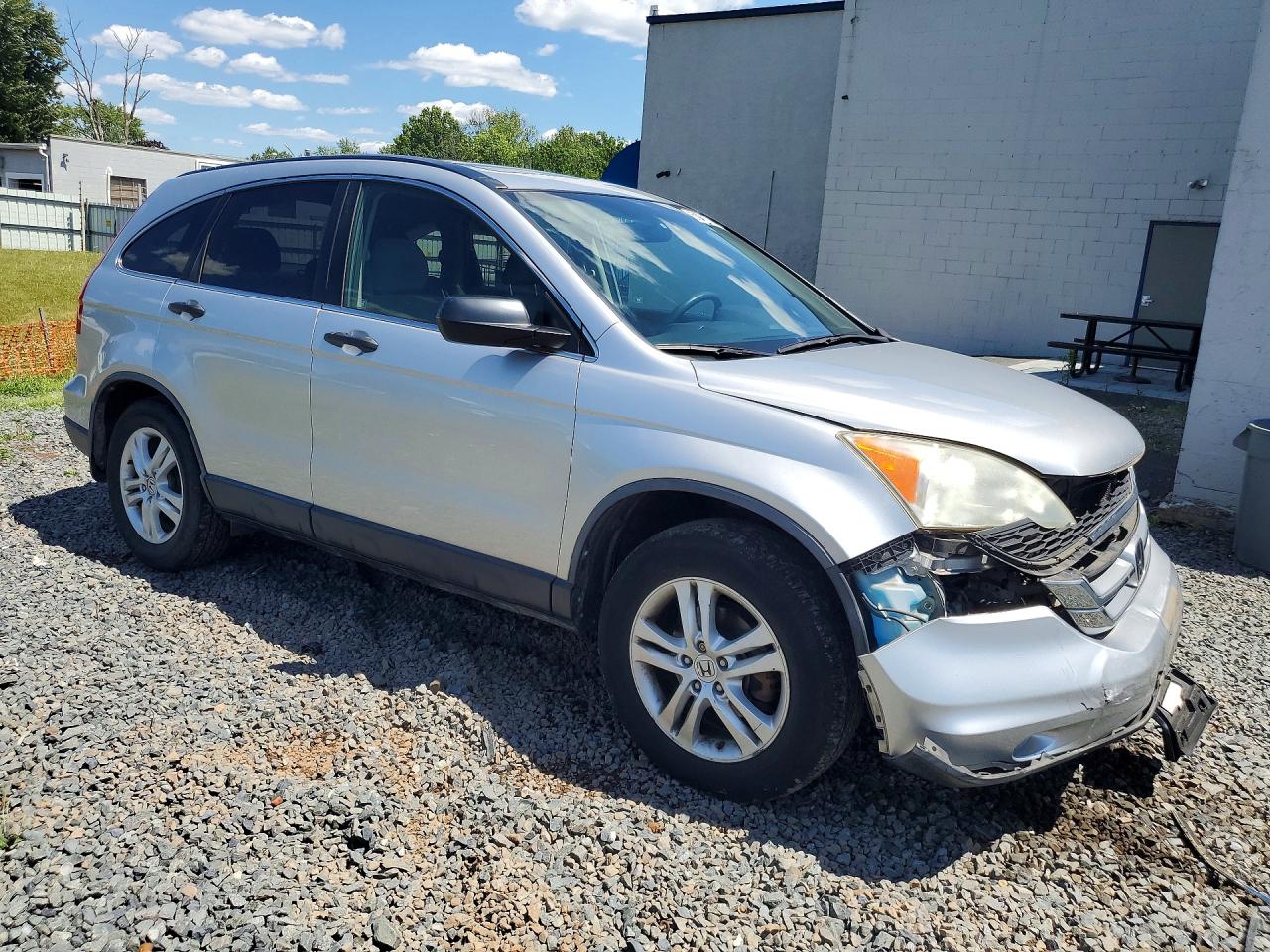 2010 Honda Cr-v Ex Silver vin: JHLRE3H5XAC009057