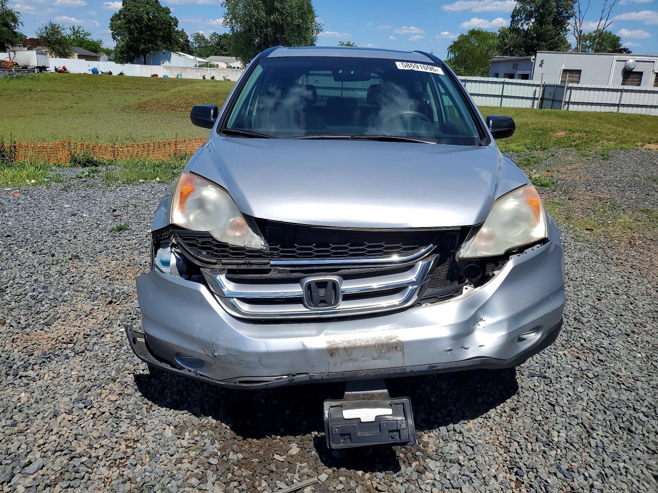 2010 Honda Cr-v Ex Silver vin: JHLRE3H5XAC009057