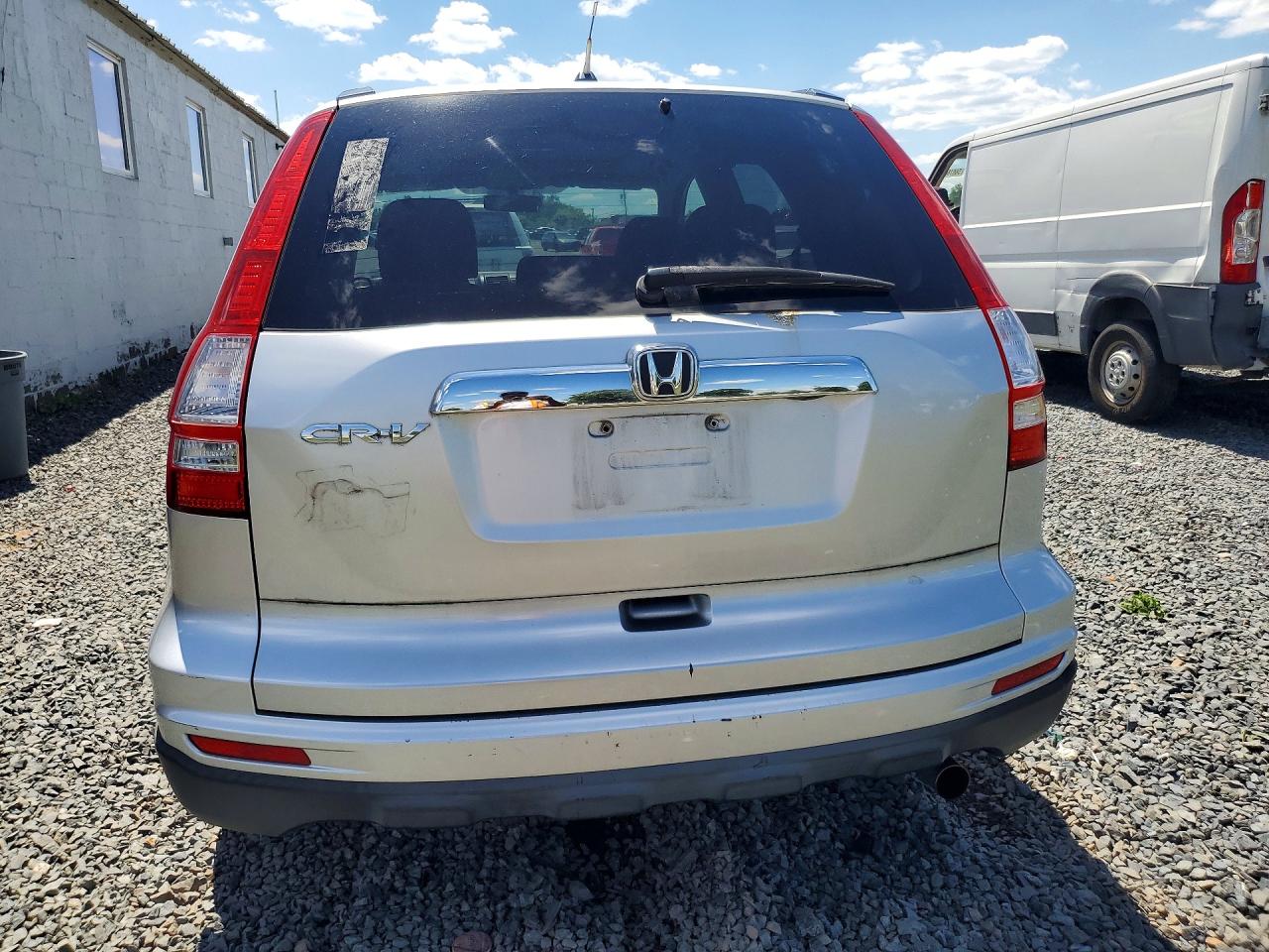 2010 Honda Cr-v Ex Silver vin: JHLRE3H5XAC009057