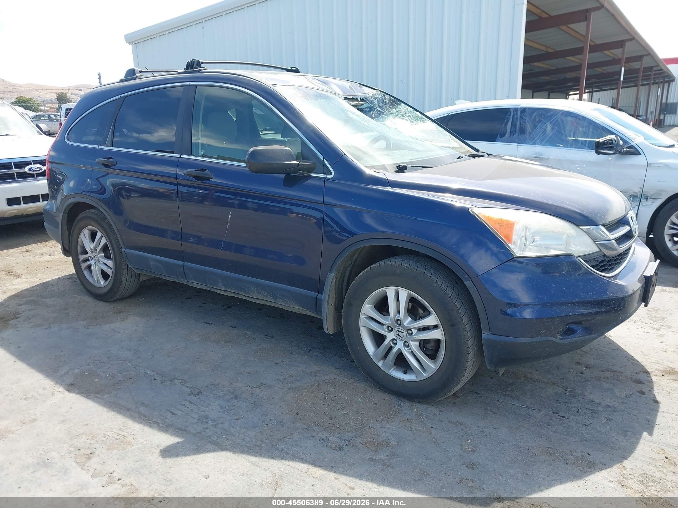 2011 Honda Cr-v Ex Dark Blue vin: JHLRE3H5XBC005107