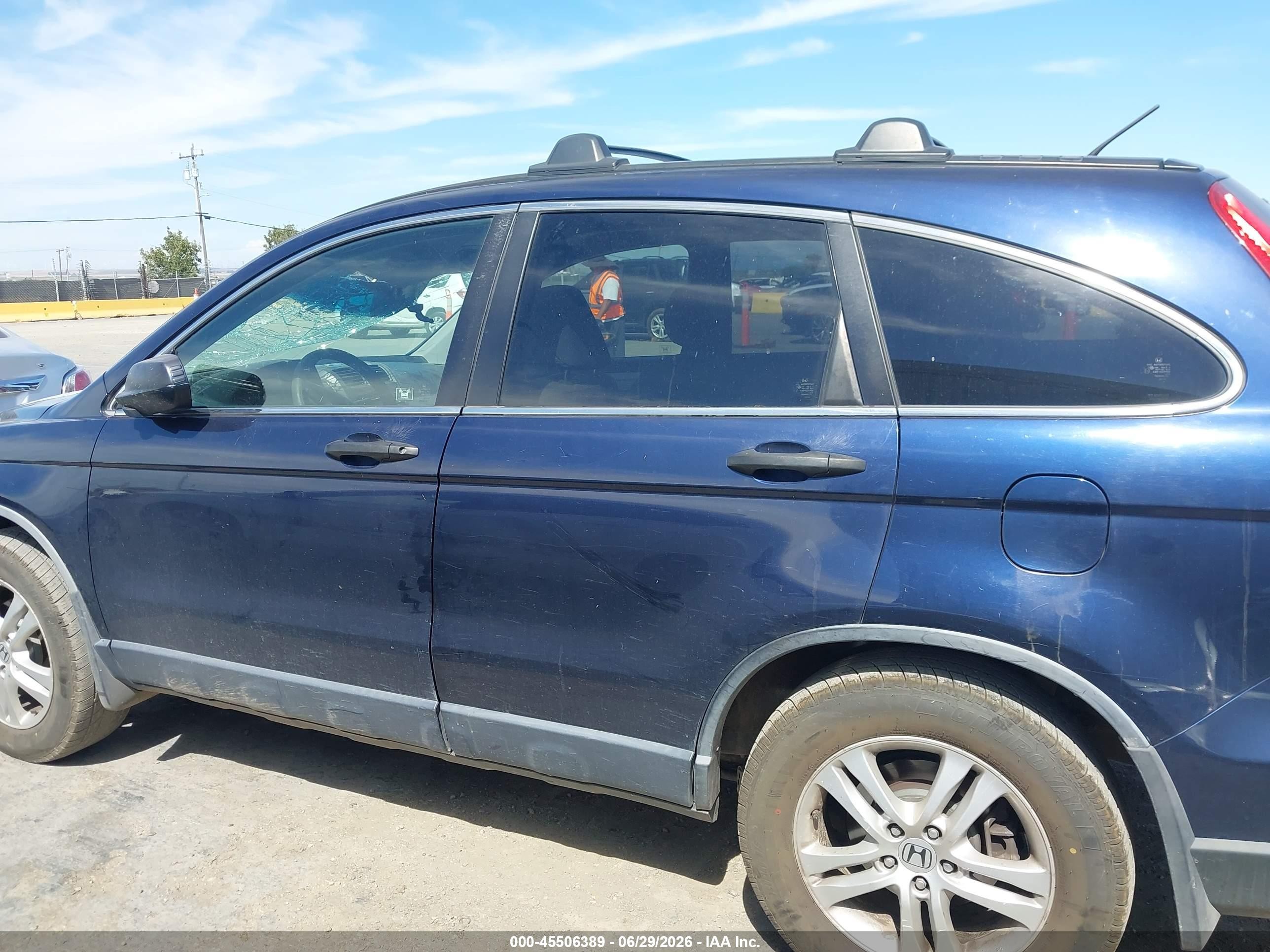 2011 Honda Cr-v Ex Dark Blue vin: JHLRE3H5XBC005107
