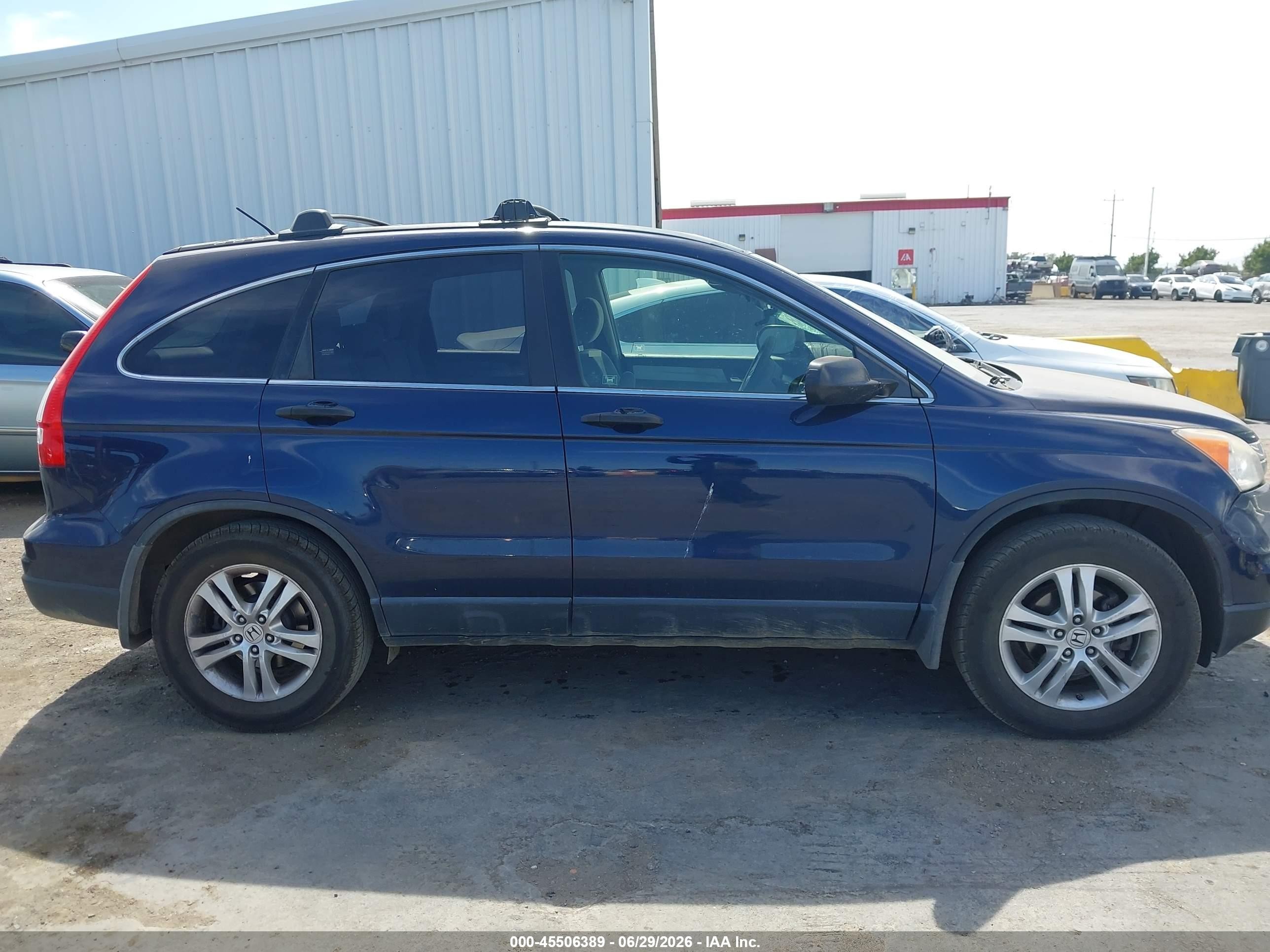 2011 Honda Cr-v Ex Dark Blue vin: JHLRE3H5XBC005107