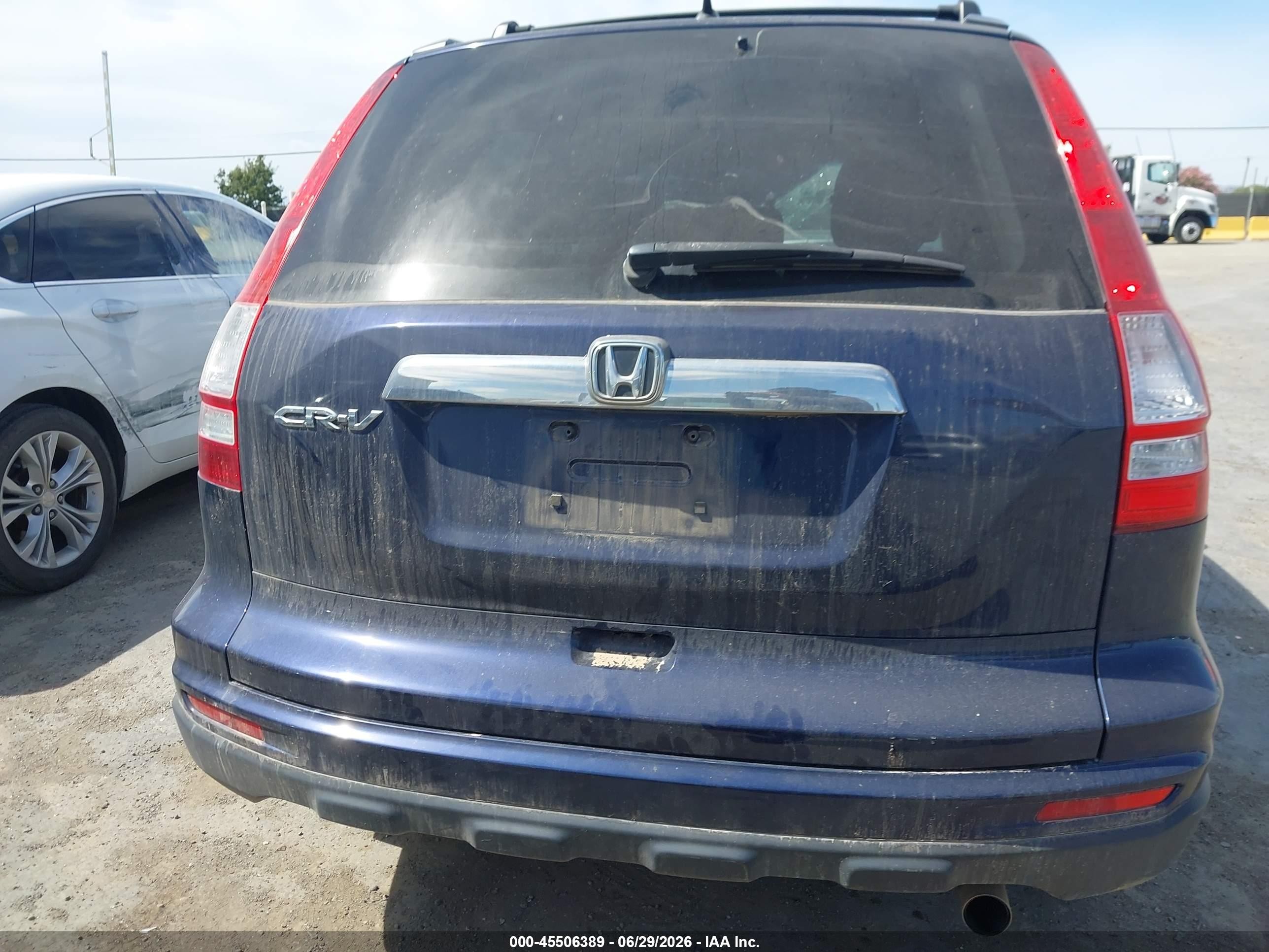 2011 Honda Cr-v Ex Dark Blue vin: JHLRE3H5XBC005107