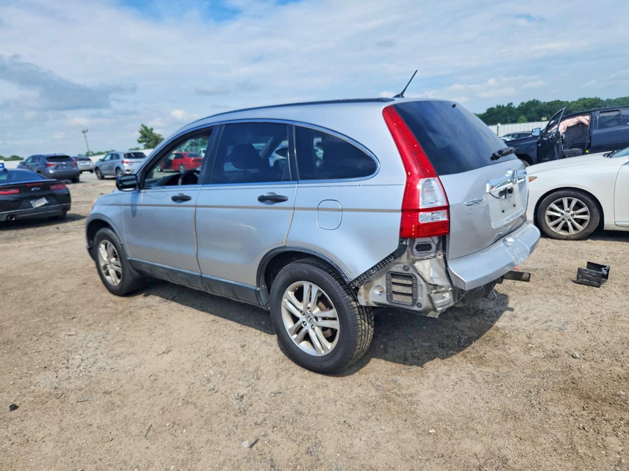 2011 Honda Cr-v Ex Silver vin: JHLRE3H5XBC014079