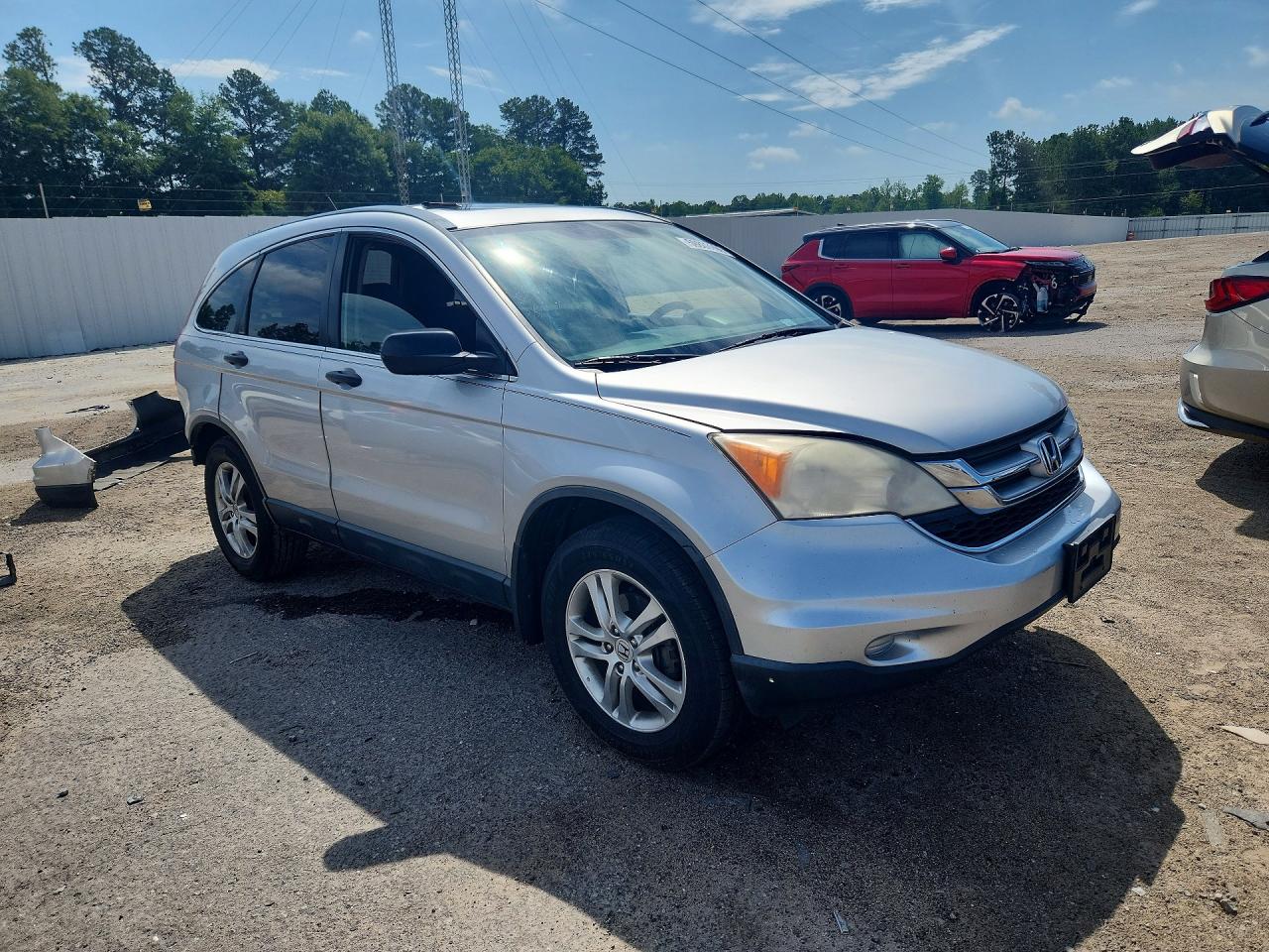2011 Honda Cr-v Ex Silver vin: JHLRE3H5XBC014079