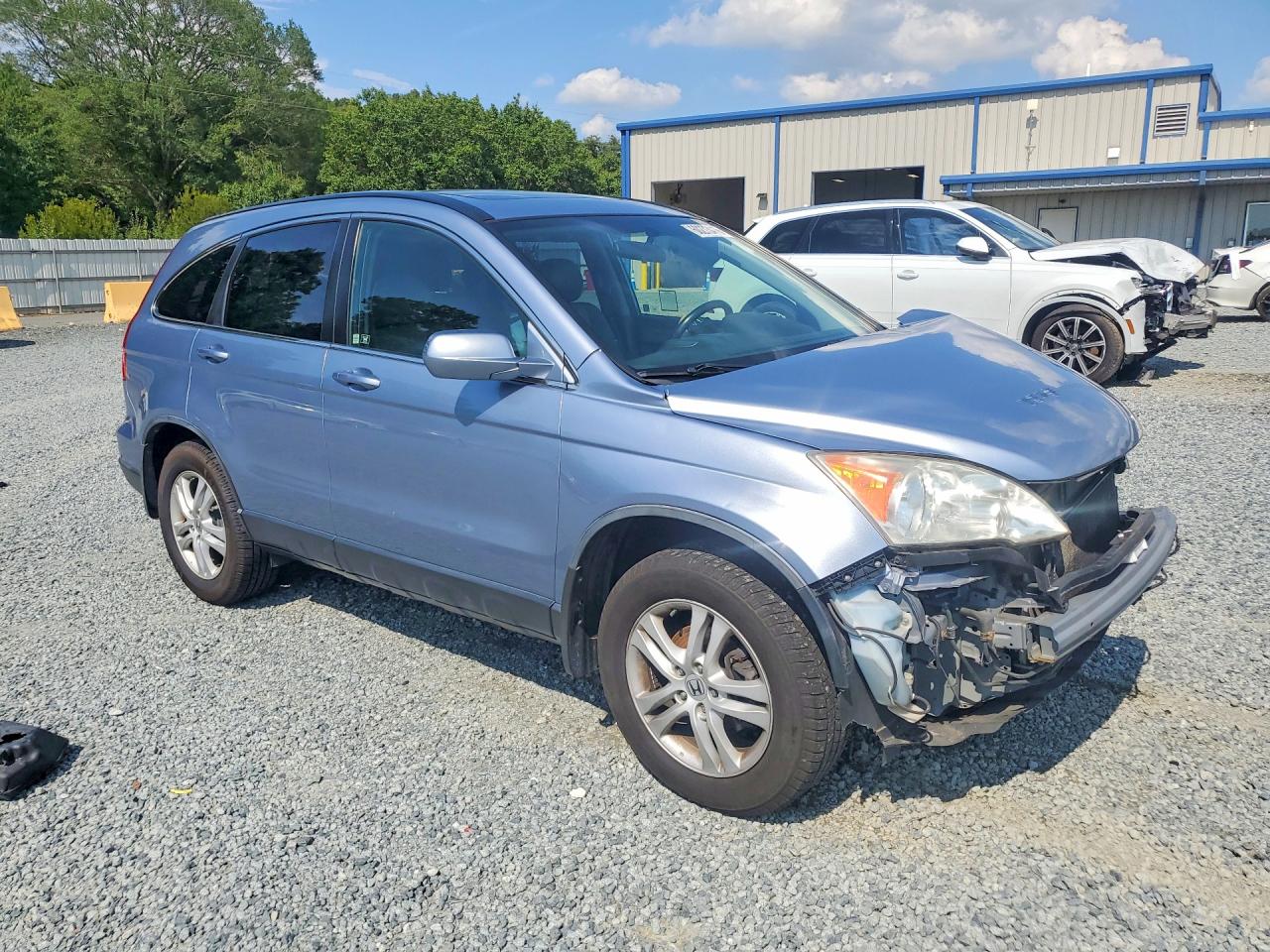 2010 Honda Cr-v Exl Silver vin: JHLRE3H70AC007299