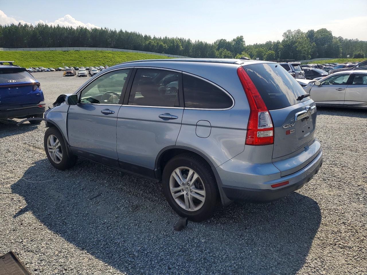 2010 Honda Cr-v Exl Silver vin: JHLRE3H70AC007299