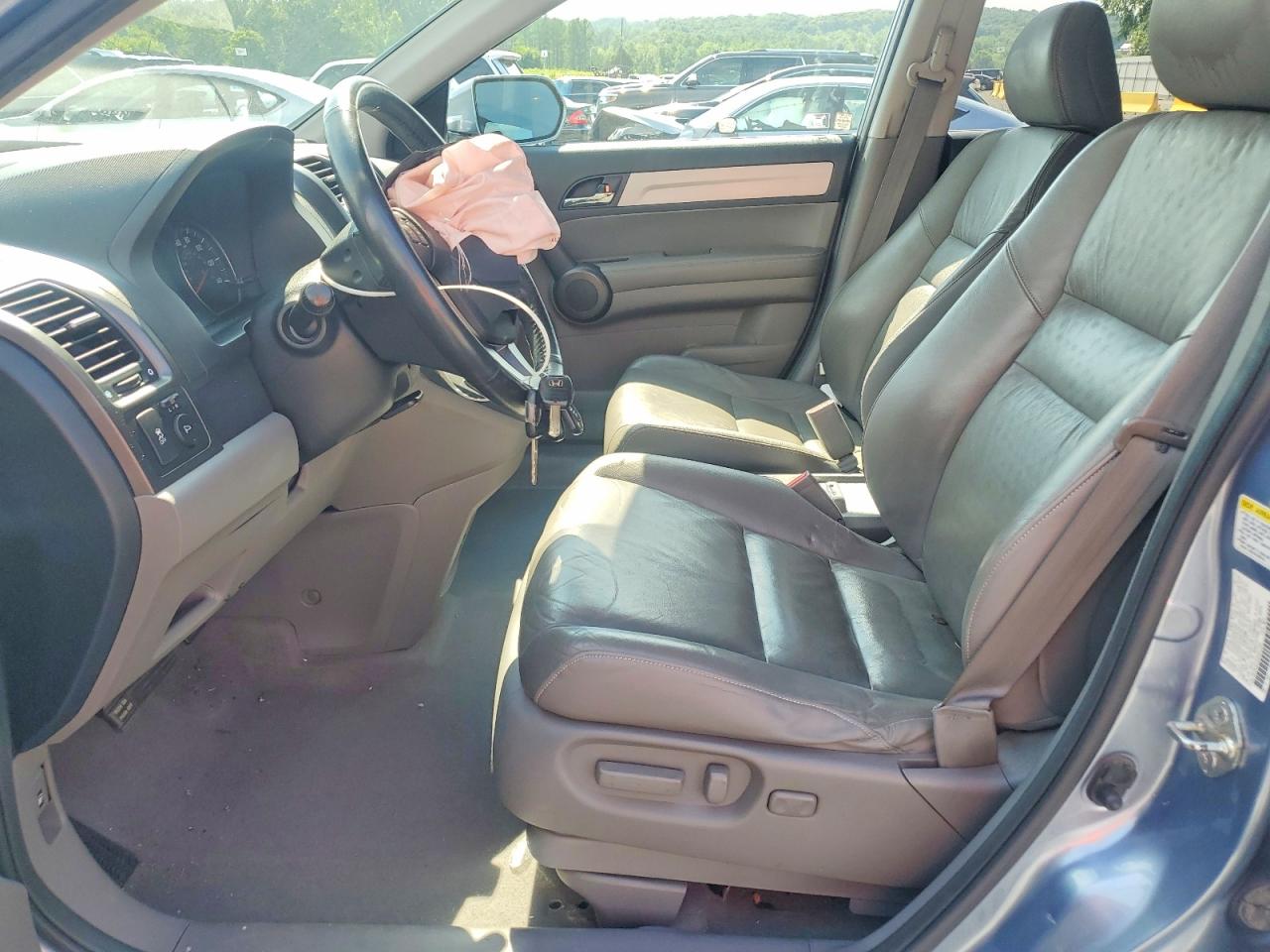 2010 Honda Cr-v Exl Silver vin: JHLRE3H70AC007299