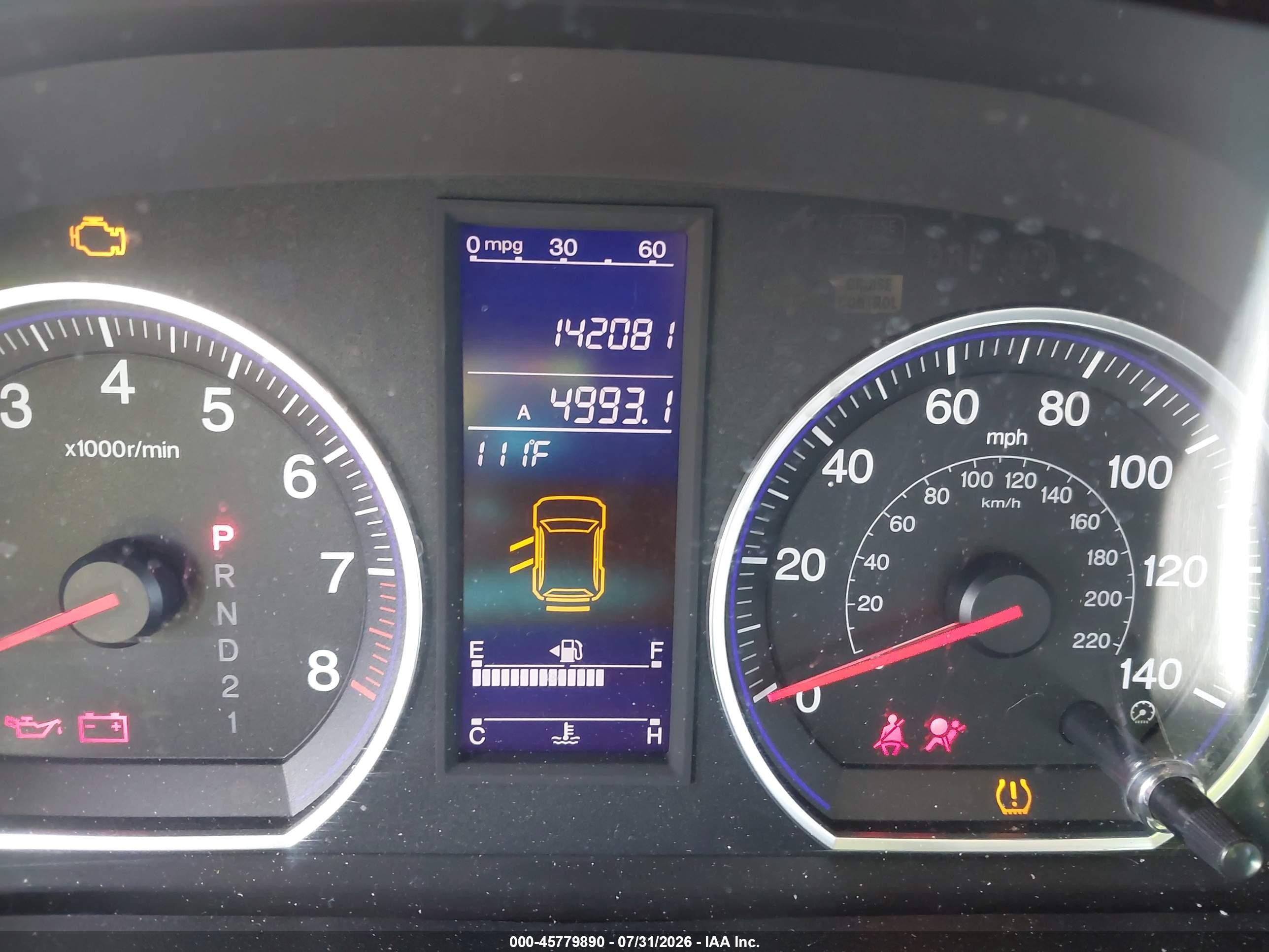 2010 Honda Cr-v Ex-l Серебряный vin: JHLRE3H70AC007562