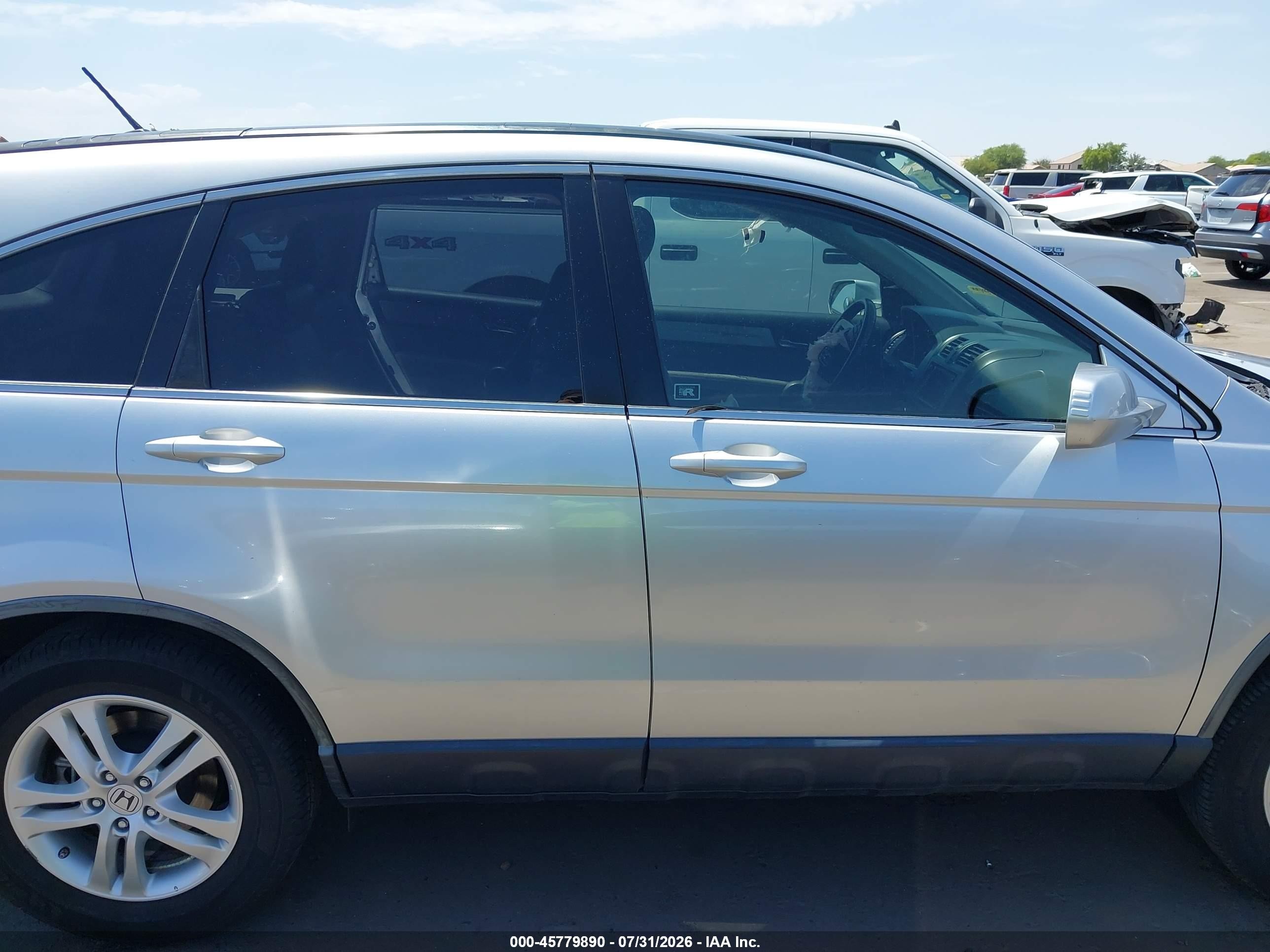 2010 Honda Cr-v Ex-l Серебряный vin: JHLRE3H70AC007562