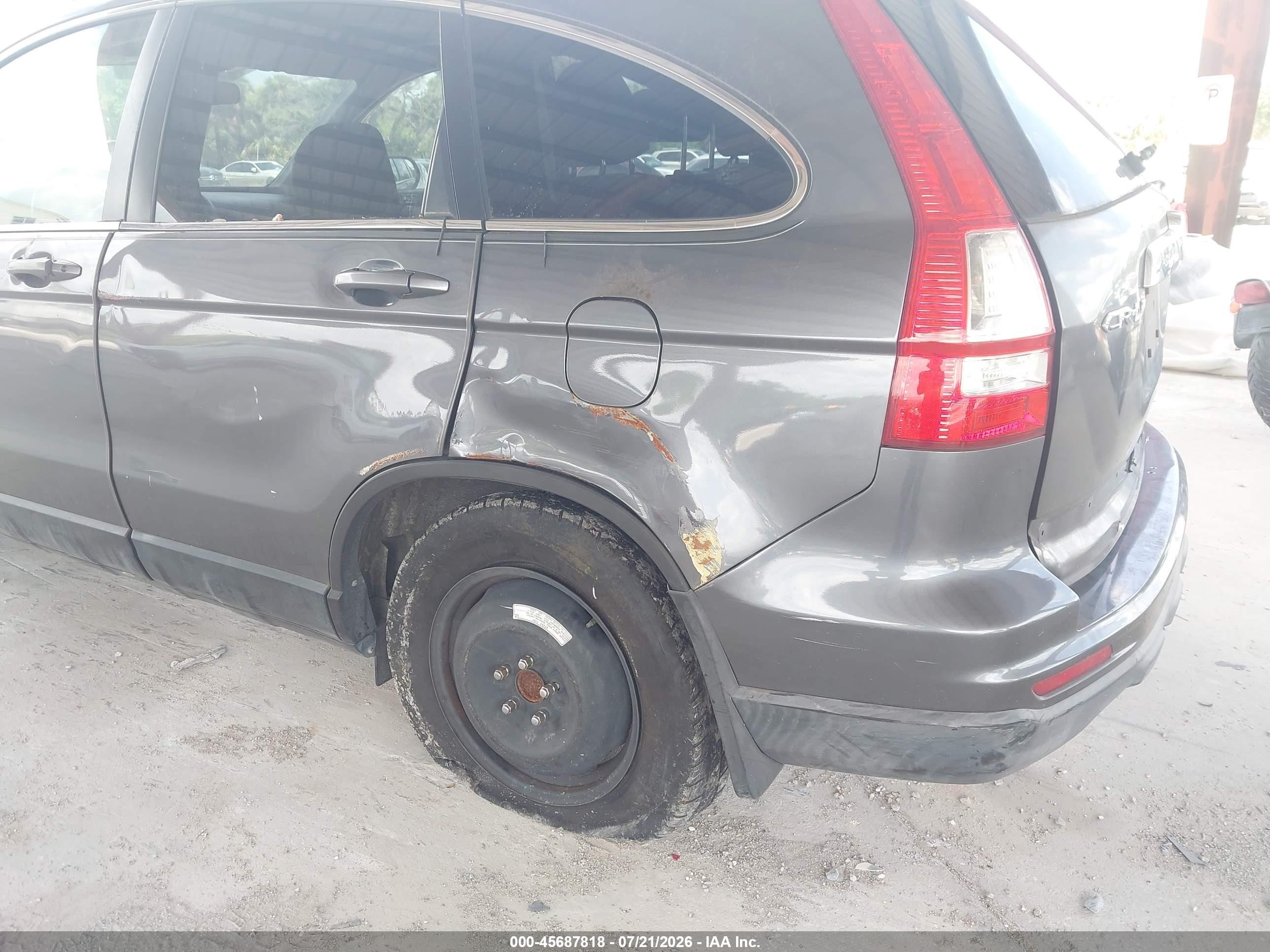2010 Honda Cr-v Ex-l Серый vin: JHLRE3H70AC008162