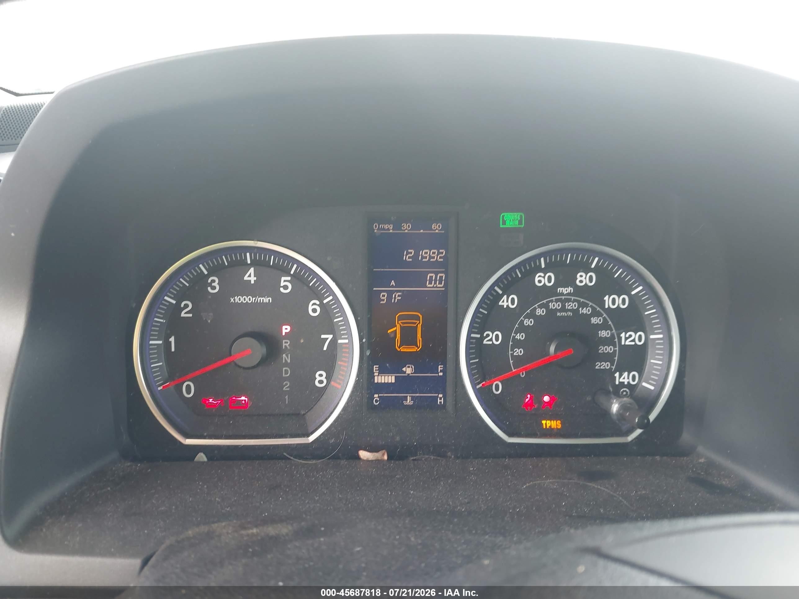 2010 Honda Cr-v Ex-l Серый vin: JHLRE3H70AC008162