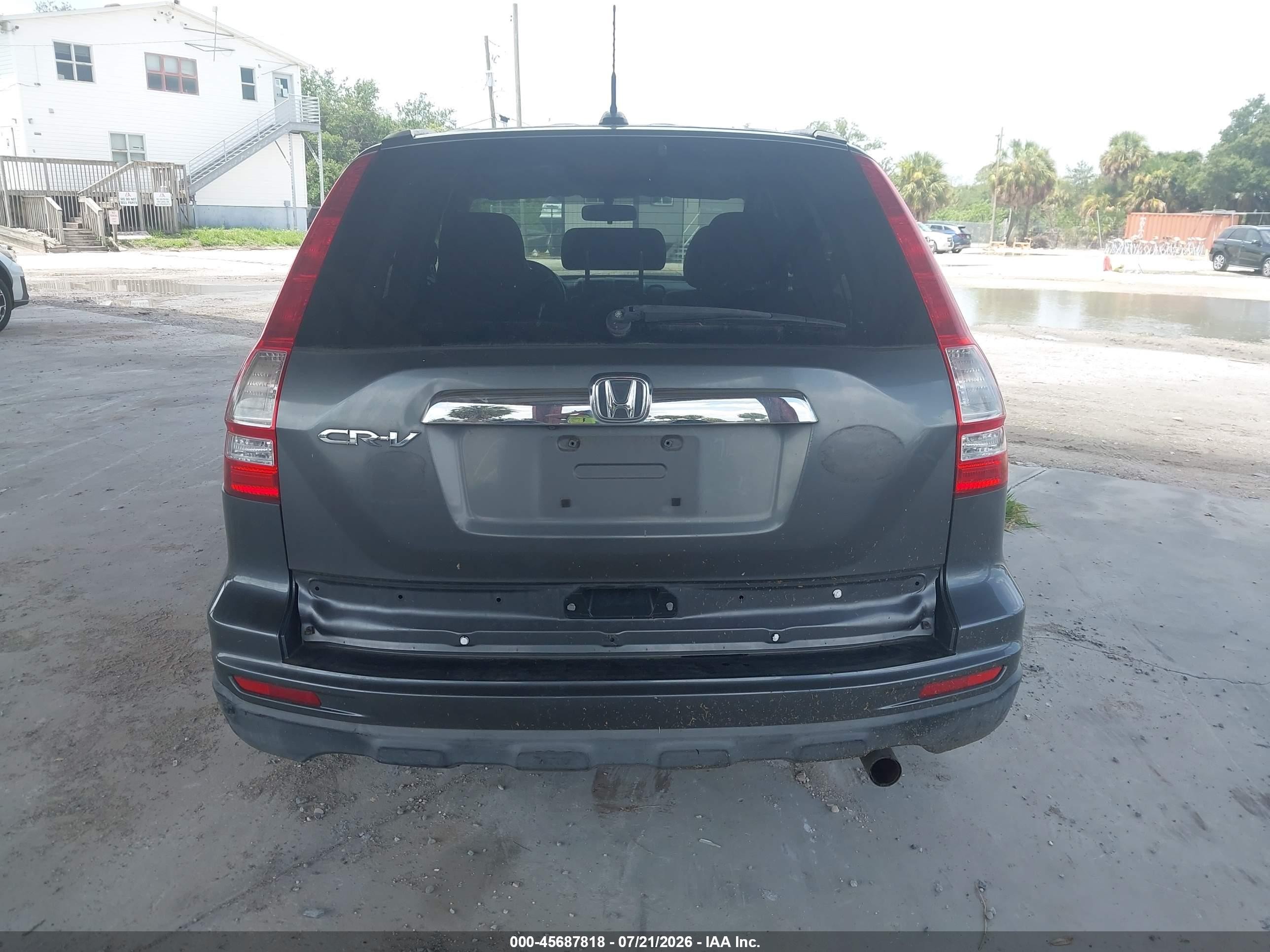 2010 Honda Cr-v Ex-l Серый vin: JHLRE3H70AC008162