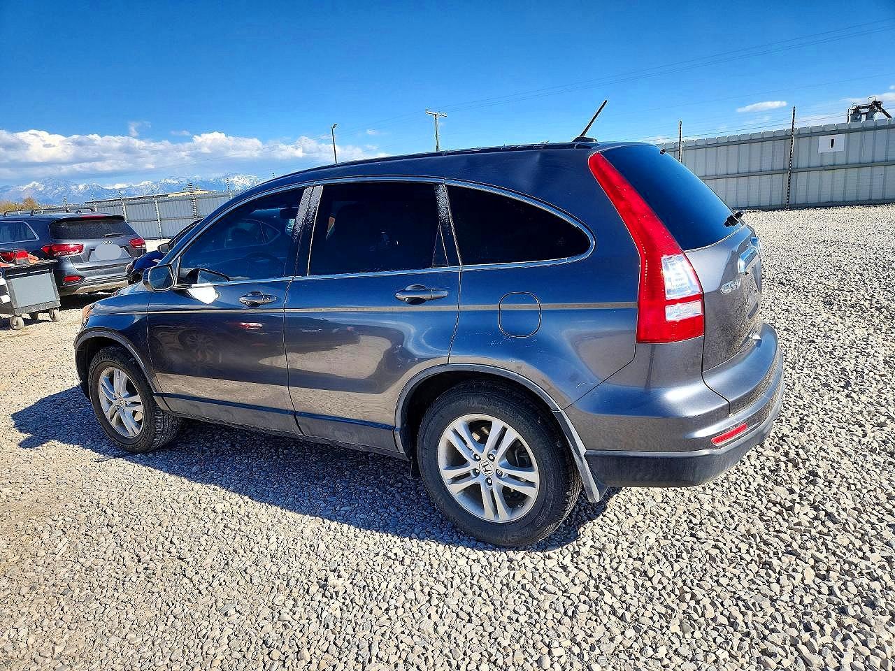 2010 Honda Cr-v Exl Серый vin: JHLRE3H70AC009196