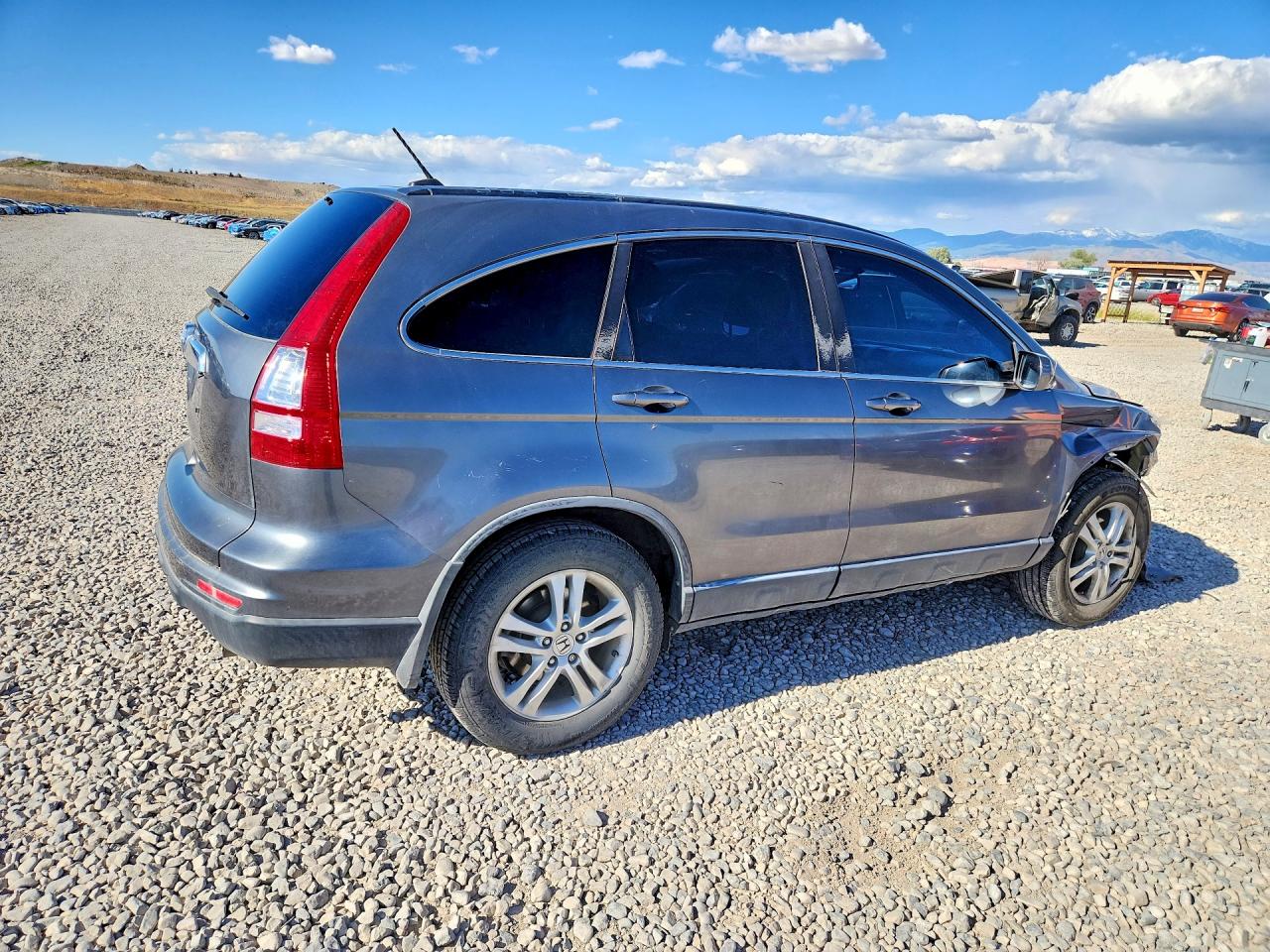 2010 Honda Cr-v Exl Серый vin: JHLRE3H70AC009196