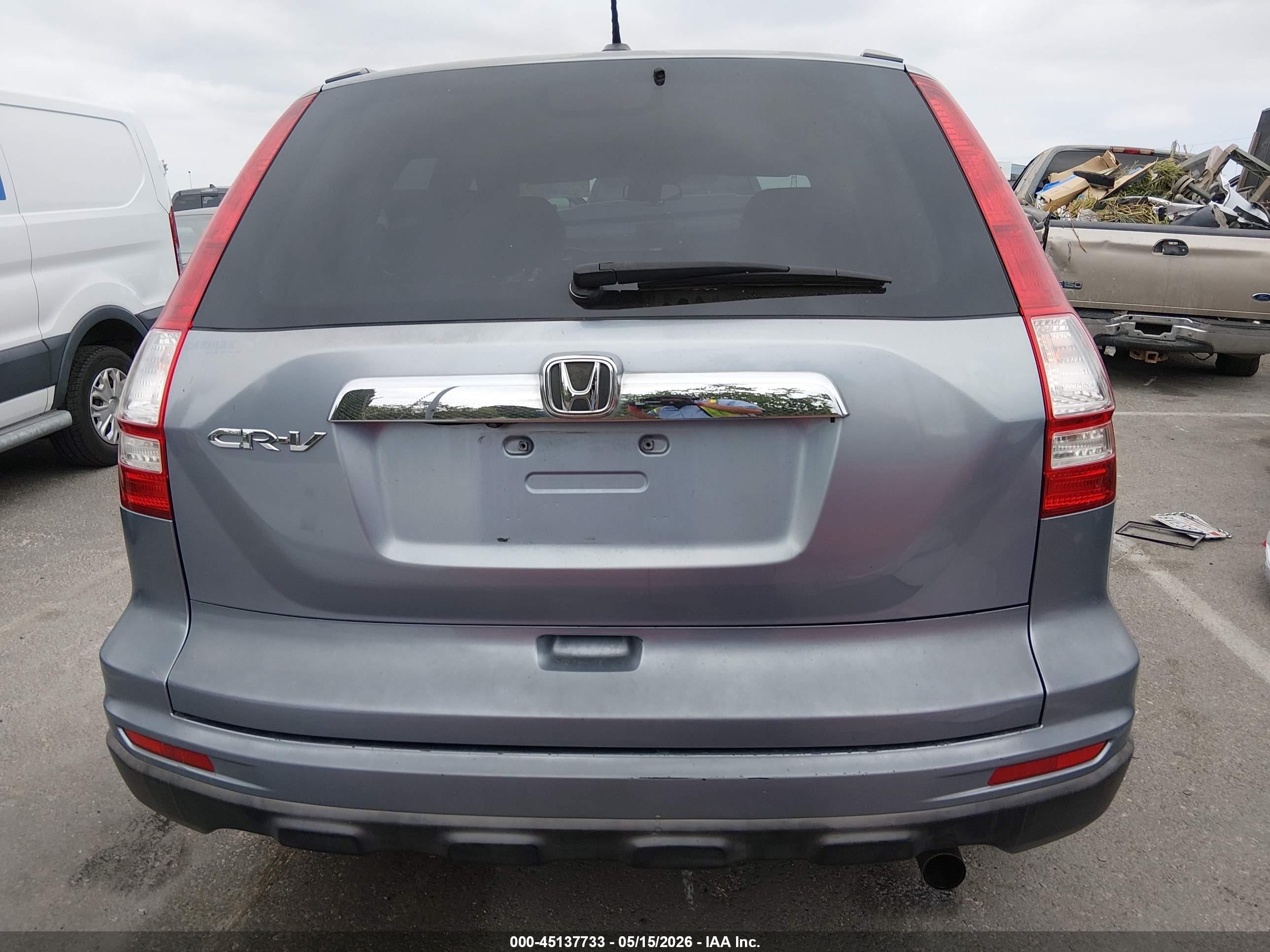 2011 Honda Cr-v Ex-l Blue vin: JHLRE3H70BC006381