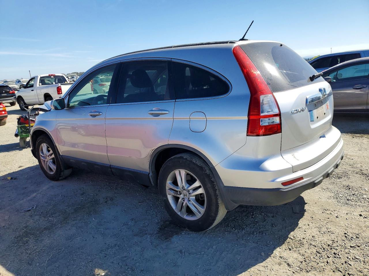 2011 Honda Cr-v Exl Silver vin: JHLRE3H70BC013993