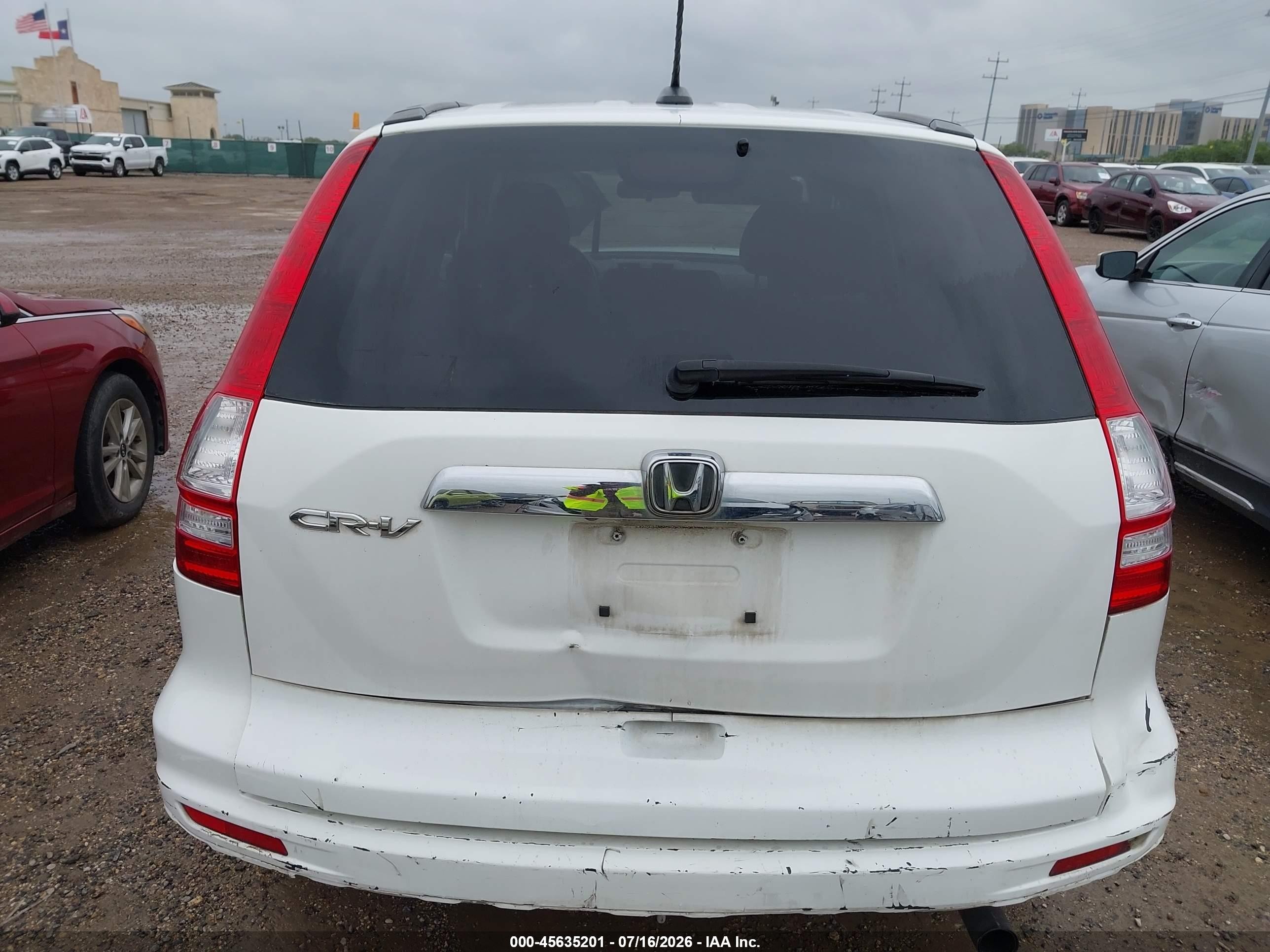 2010 Honda Cr-v Ex-l Белый vin: JHLRE3H71AC009529