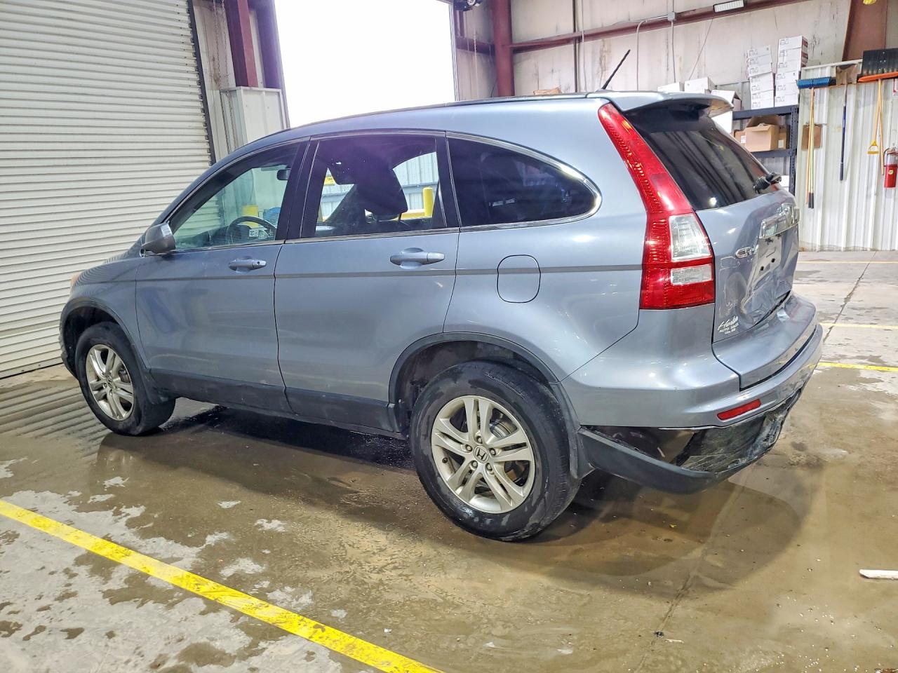 2011 Honda Cr-v Exl Blue vin: JHLRE3H71BC008009