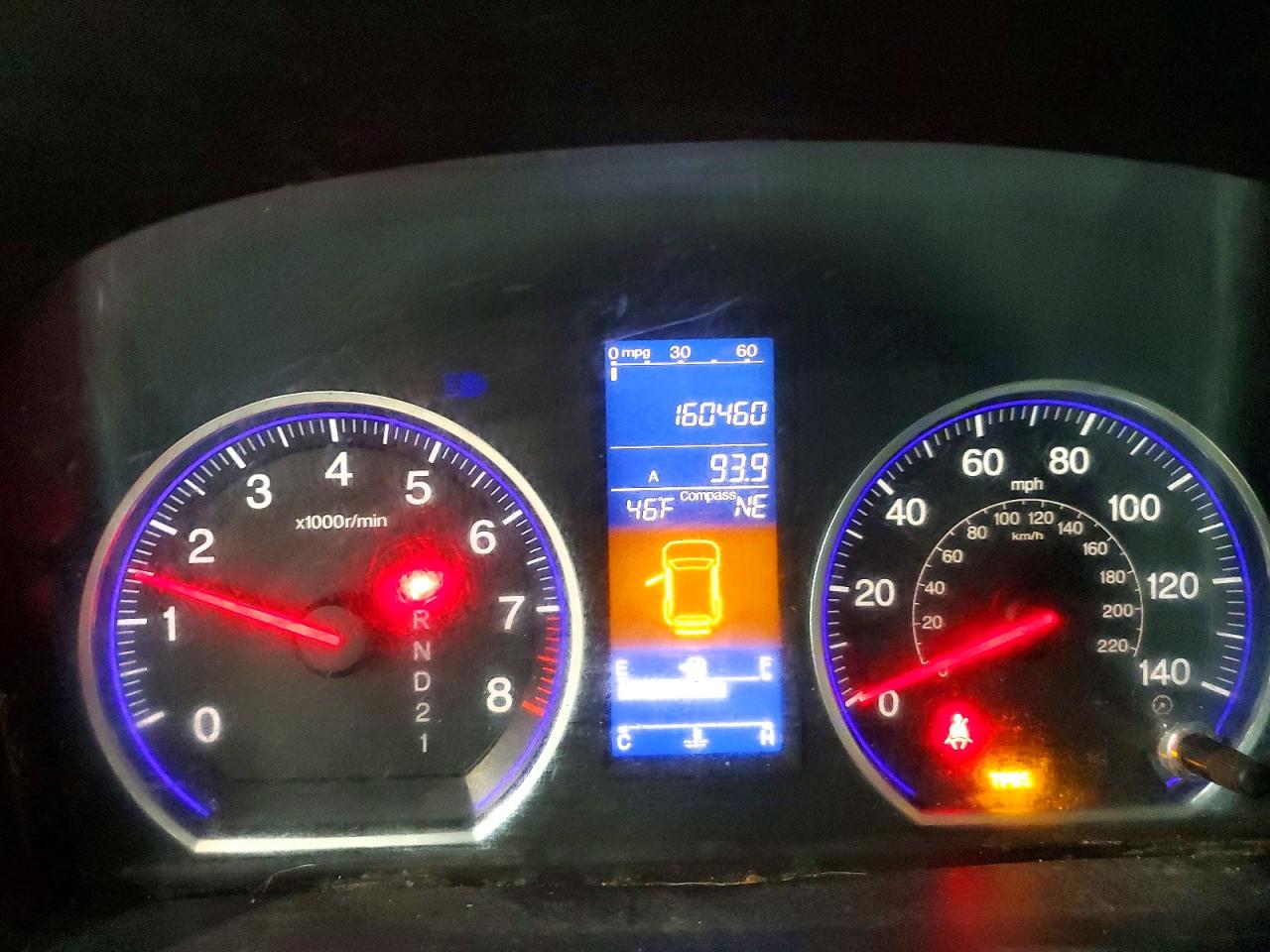 2011 Honda Cr-v Exl Blue vin: JHLRE3H71BC008009