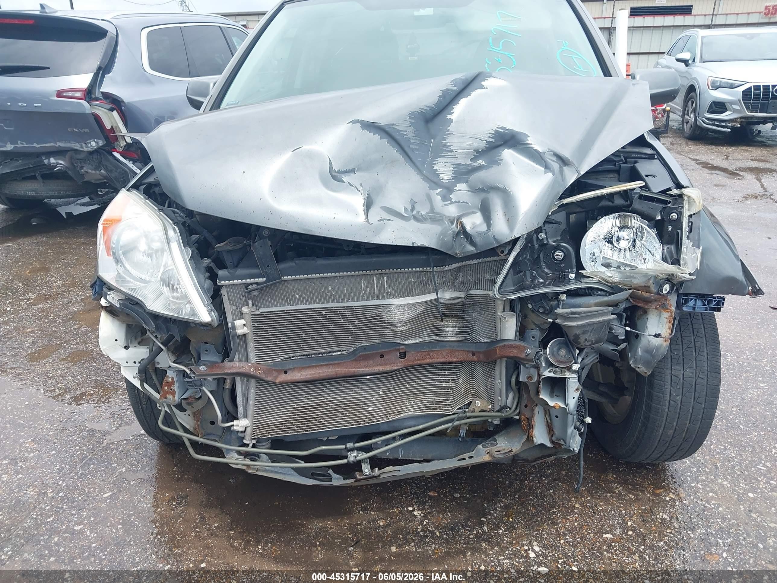 2010 Honda Cr-v Ex-l Gray vin: JHLRE3H72AC006428