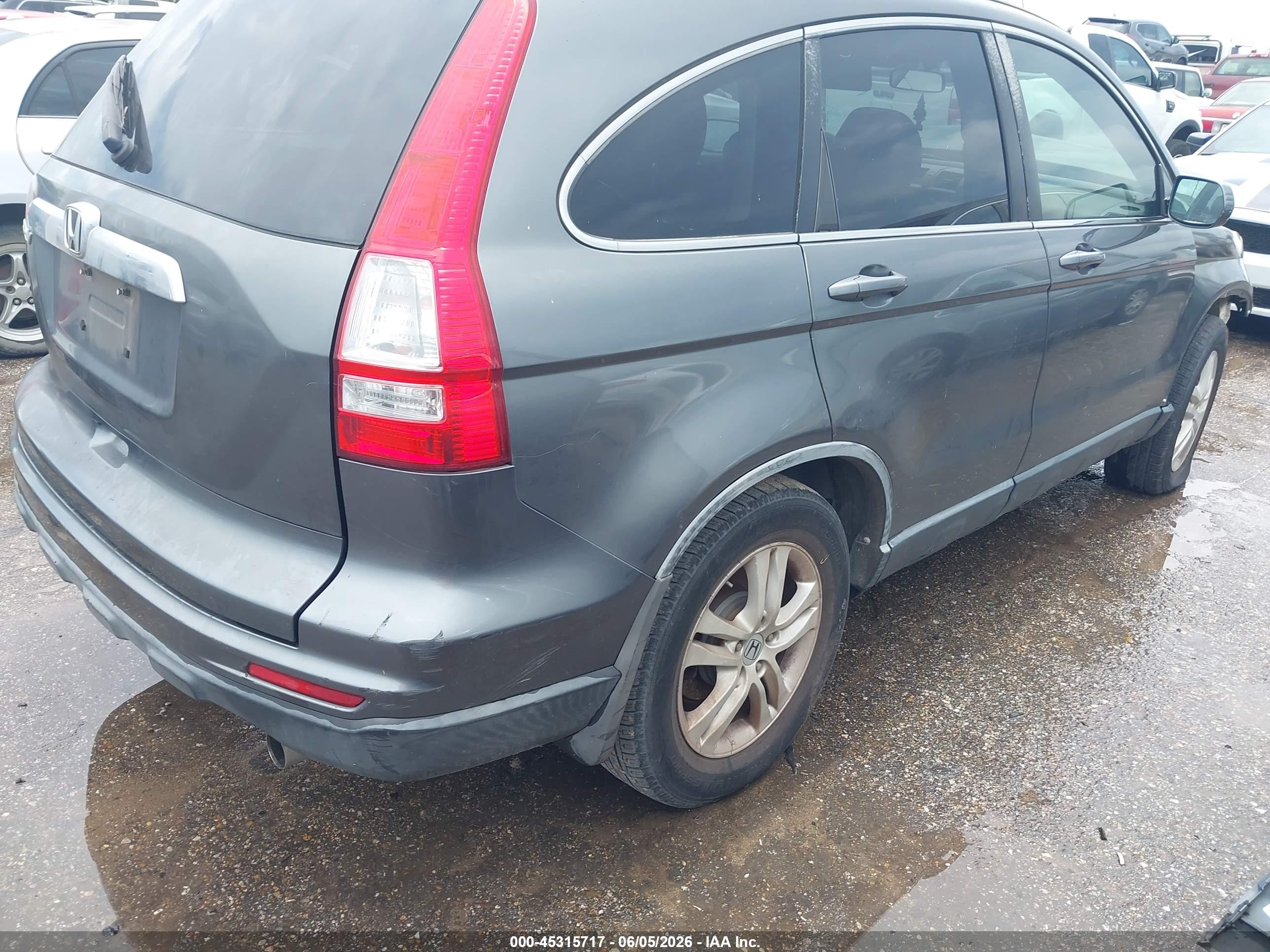 2010 Honda Cr-v Ex-l Gray vin: JHLRE3H72AC006428