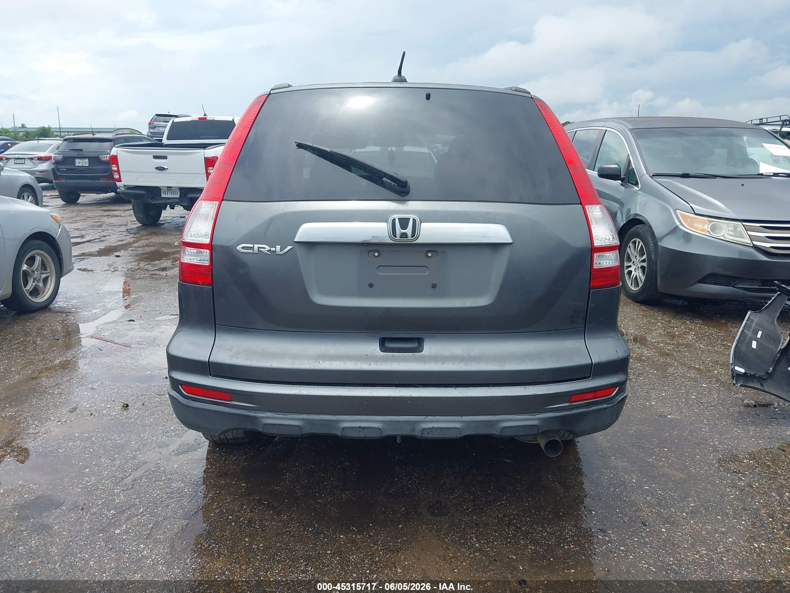 2010 Honda Cr-v Ex-l Gray vin: JHLRE3H72AC006428