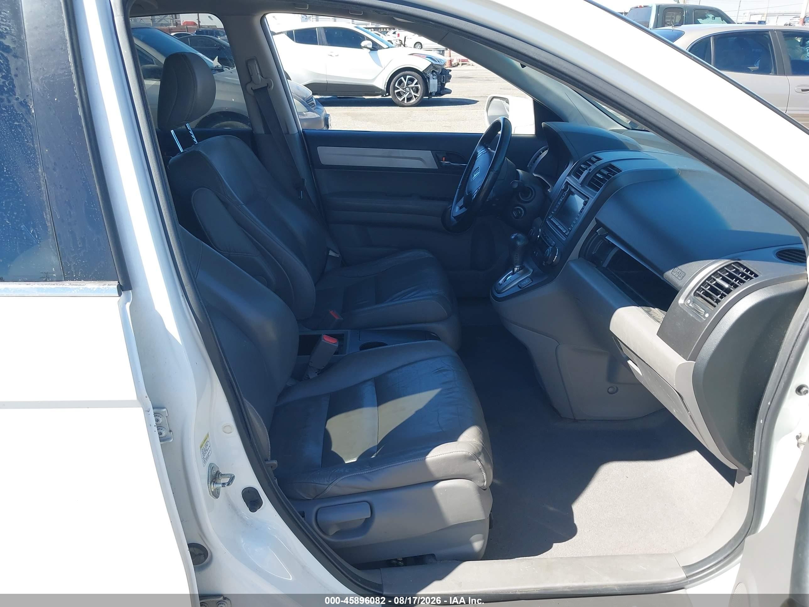 2010 Honda Cr-v Ex-l White vin: JHLRE3H72AC008809