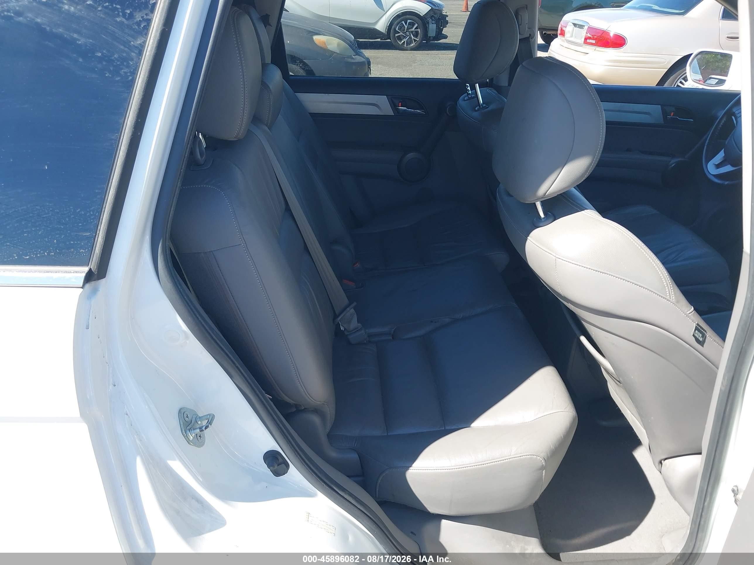 2010 Honda Cr-v Ex-l White vin: JHLRE3H72AC008809