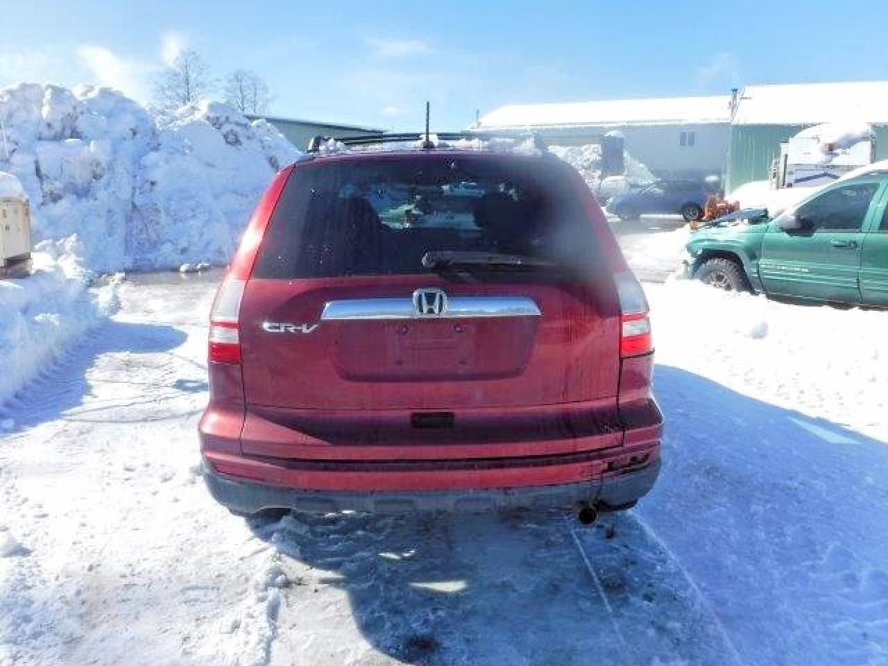 2010 Honda Cr-v Exl Maroon vin: JHLRE3H73AC003554
