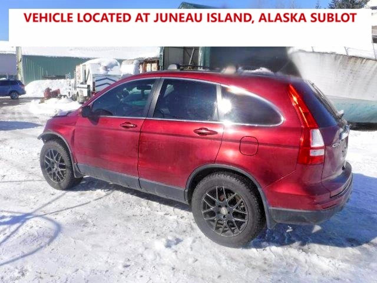 2010 Honda Cr-v Exl Maroon vin: JHLRE3H73AC003554
