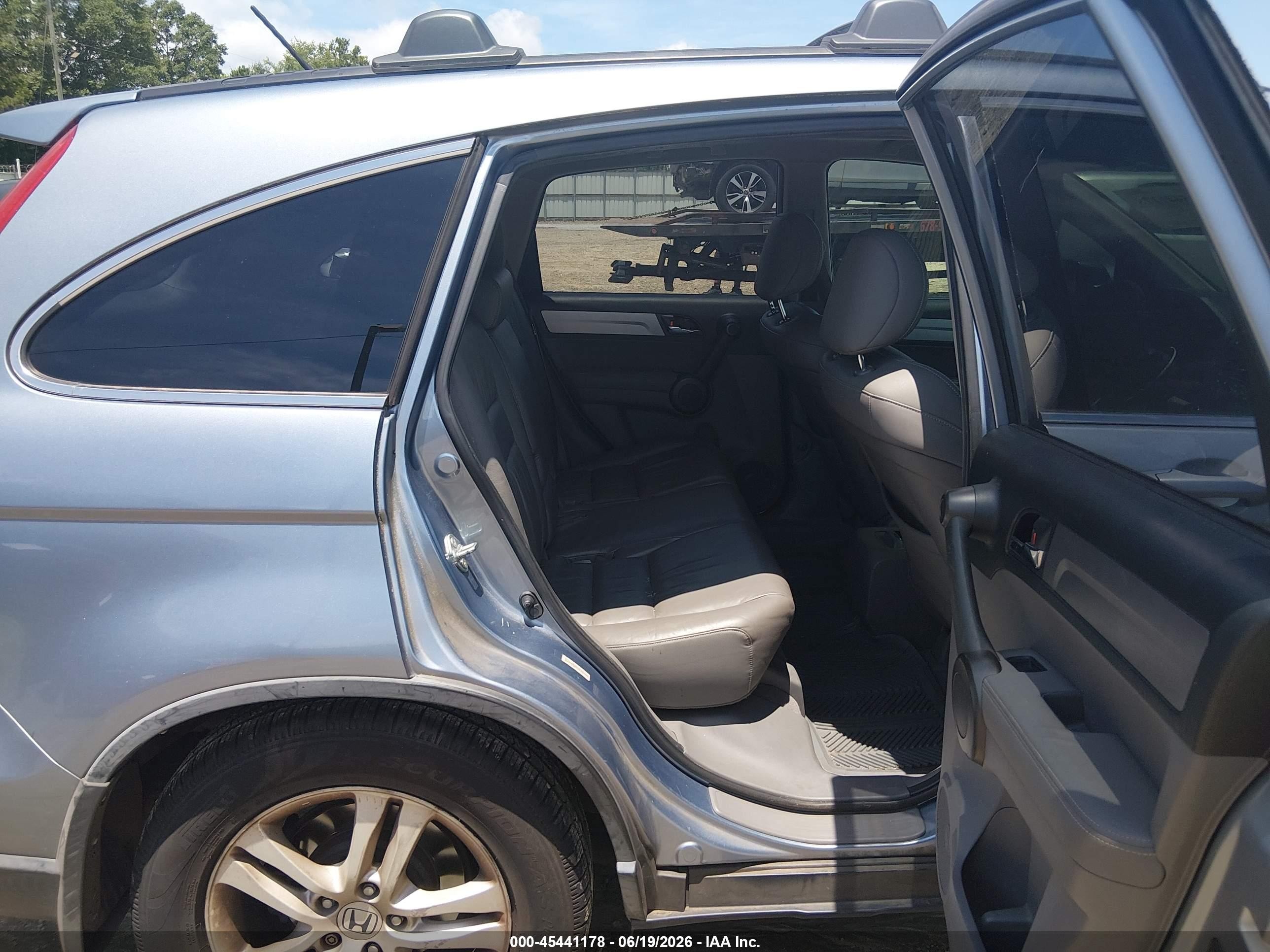 2010 Honda Cr-v Ex-l Blue vin: JHLRE3H73AC004946