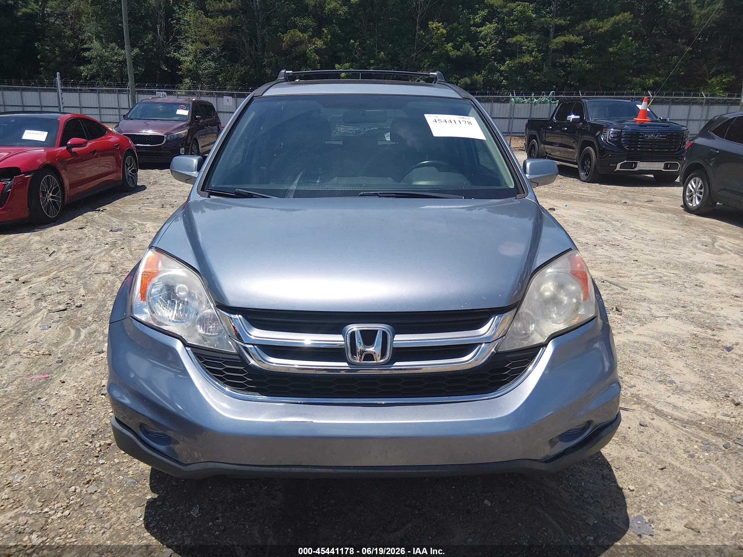 2010 Honda Cr-v Ex-l Blue vin: JHLRE3H73AC004946