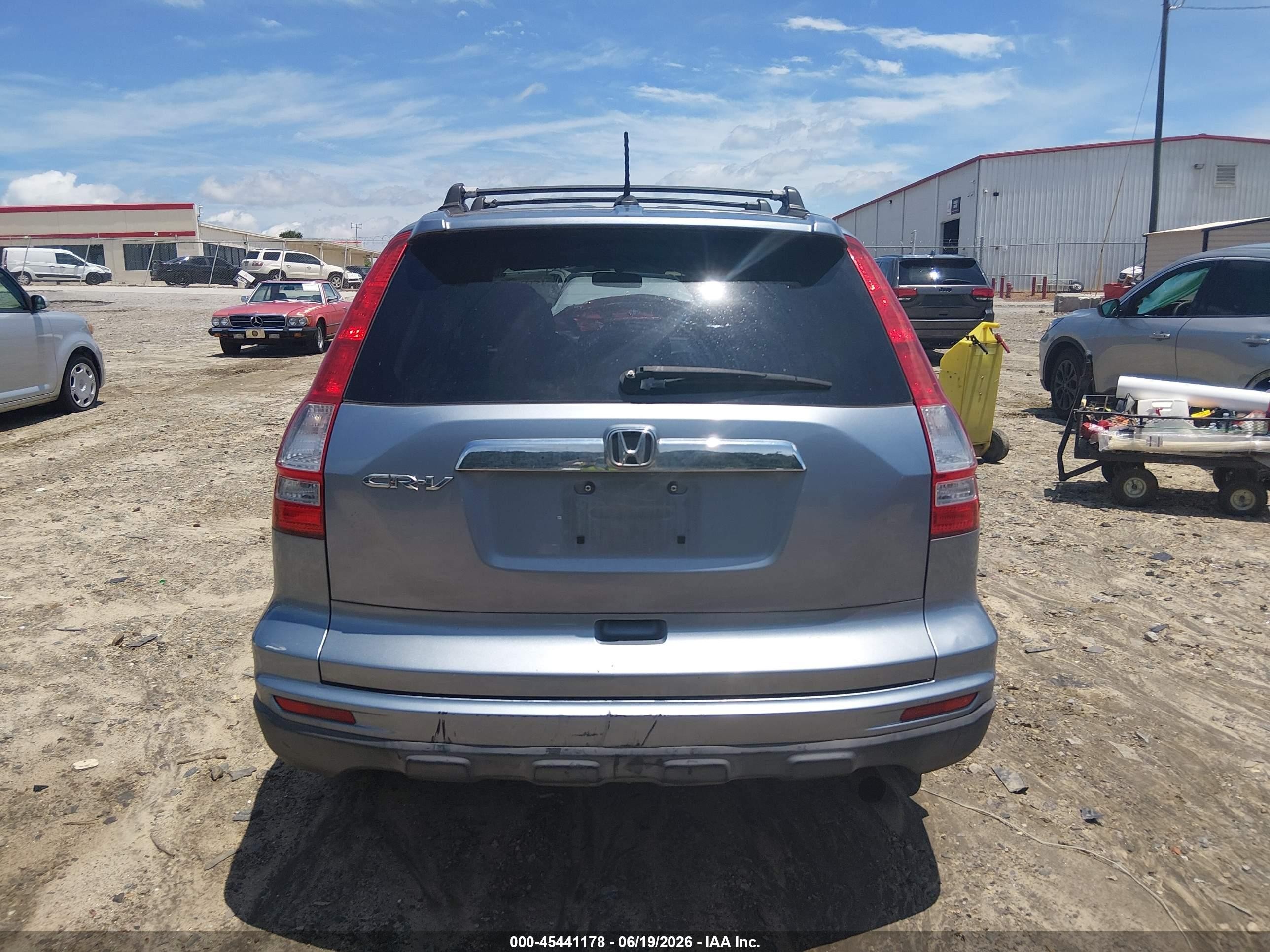 2010 Honda Cr-v Ex-l Blue vin: JHLRE3H73AC004946