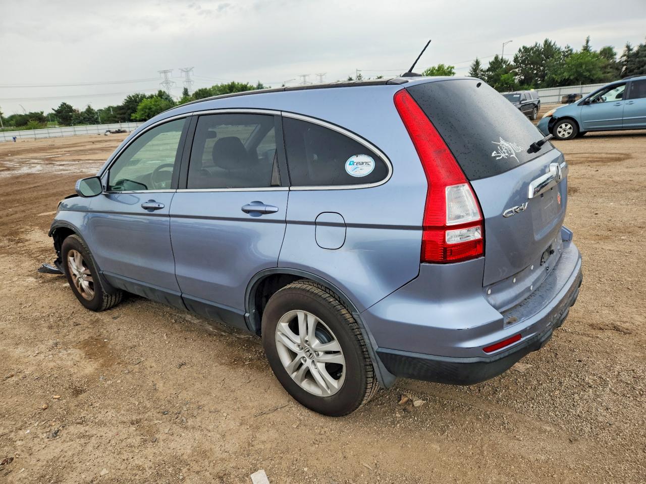 2010 Honda Cr-v Exl Blue vin: JHLRE3H73AC008446