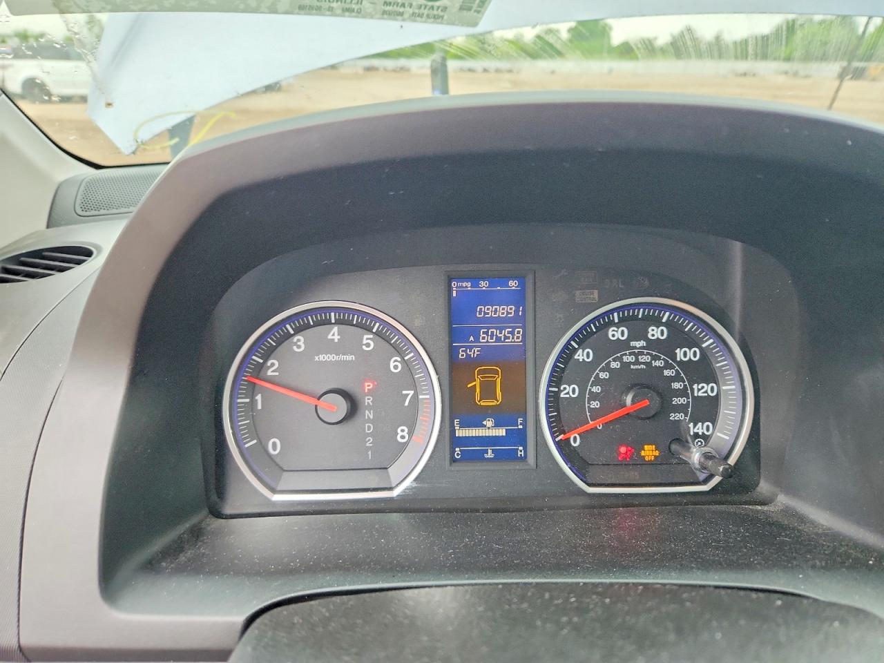 2010 Honda Cr-v Exl Blue vin: JHLRE3H73AC008446