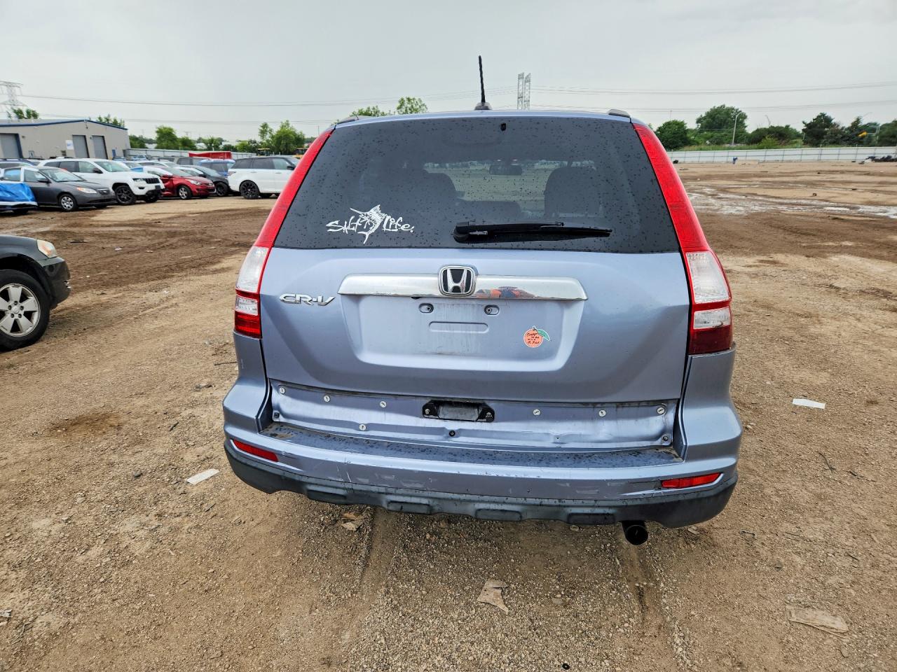 2010 Honda Cr-v Exl Blue vin: JHLRE3H73AC008446