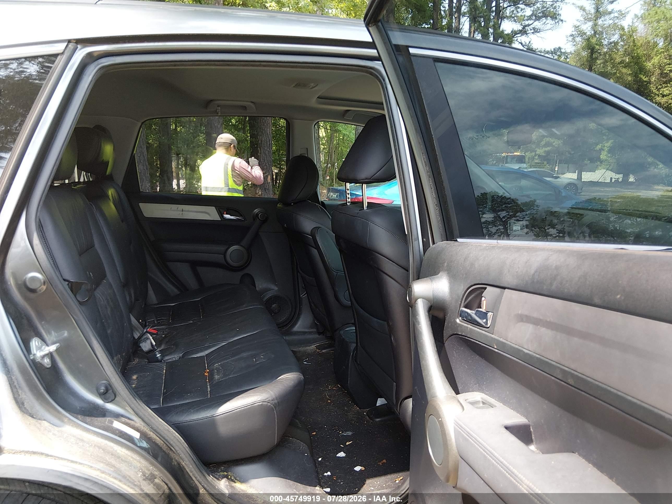 2011 Honda Cr-v Ex-l Gray vin: JHLRE3H73BC000302